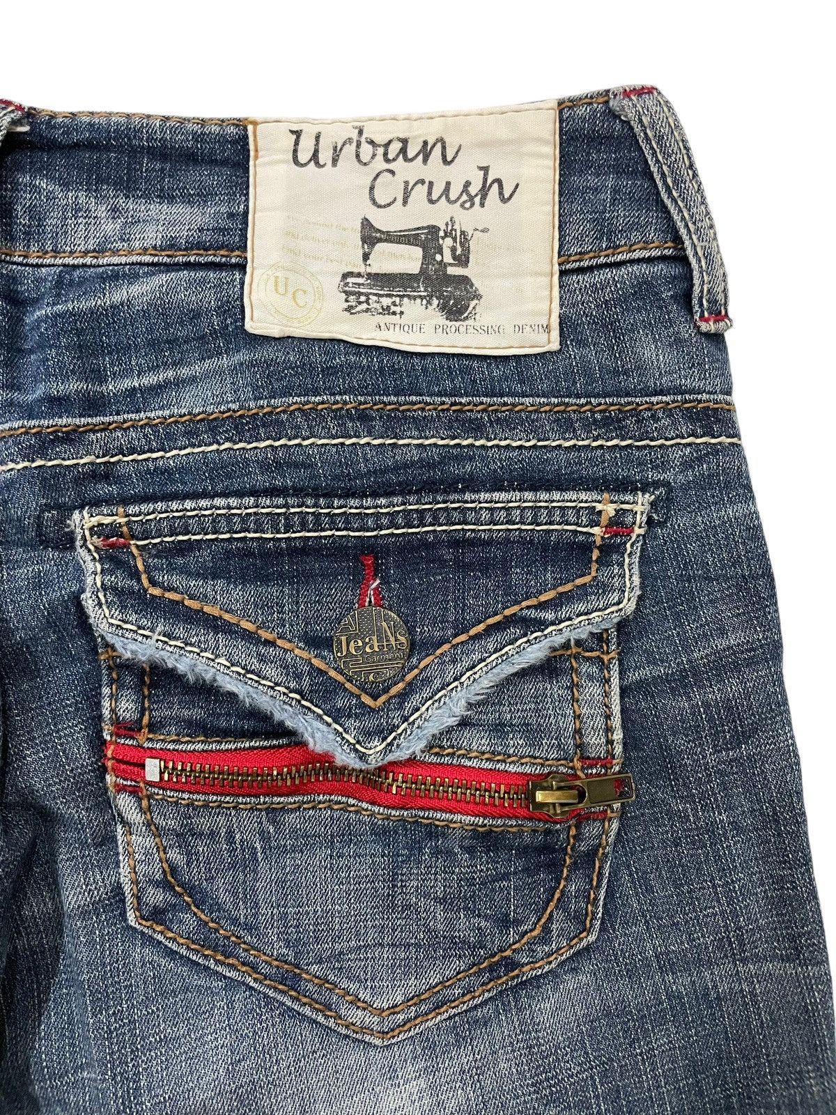 Japanese Brand Vintage Urban Crush Regular Fit Lightning Design Denime Size US 32 / EU 48 - 12 Thumbnail