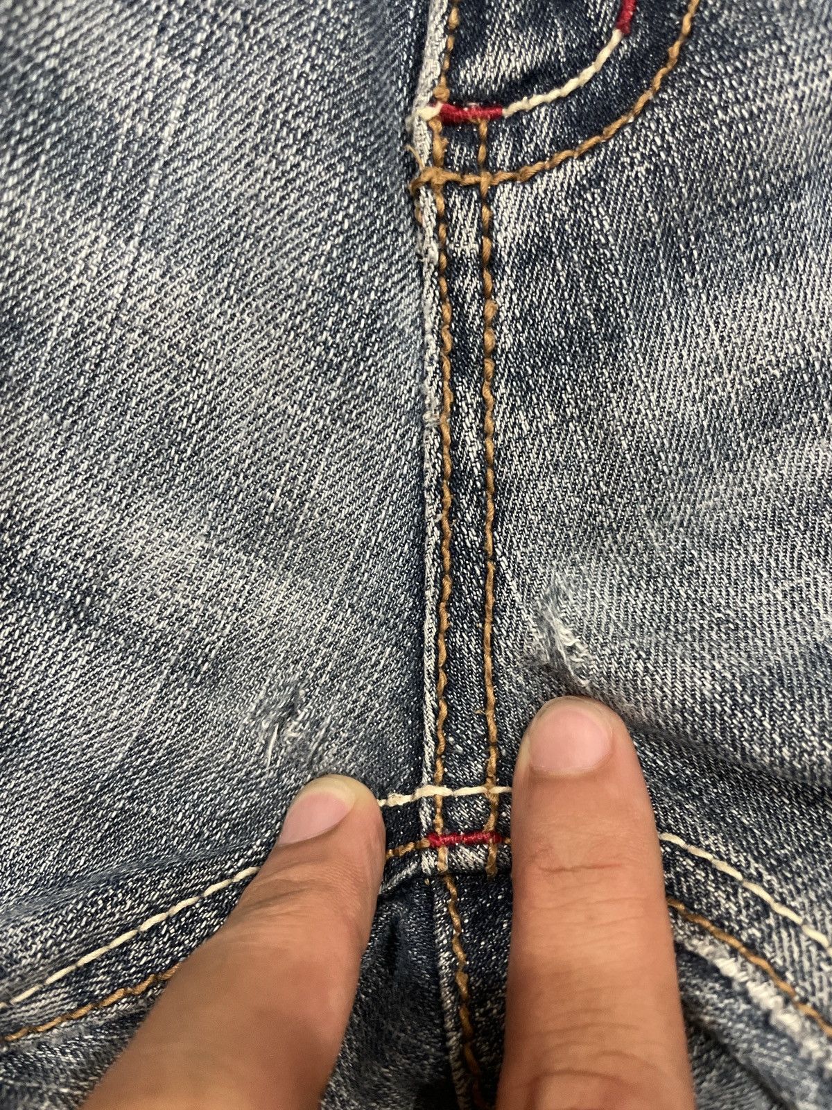 Japanese Brand Vintage Urban Crush Regular Fit Lightning Design Denime Size US 32 / EU 48 - 15 Thumbnail