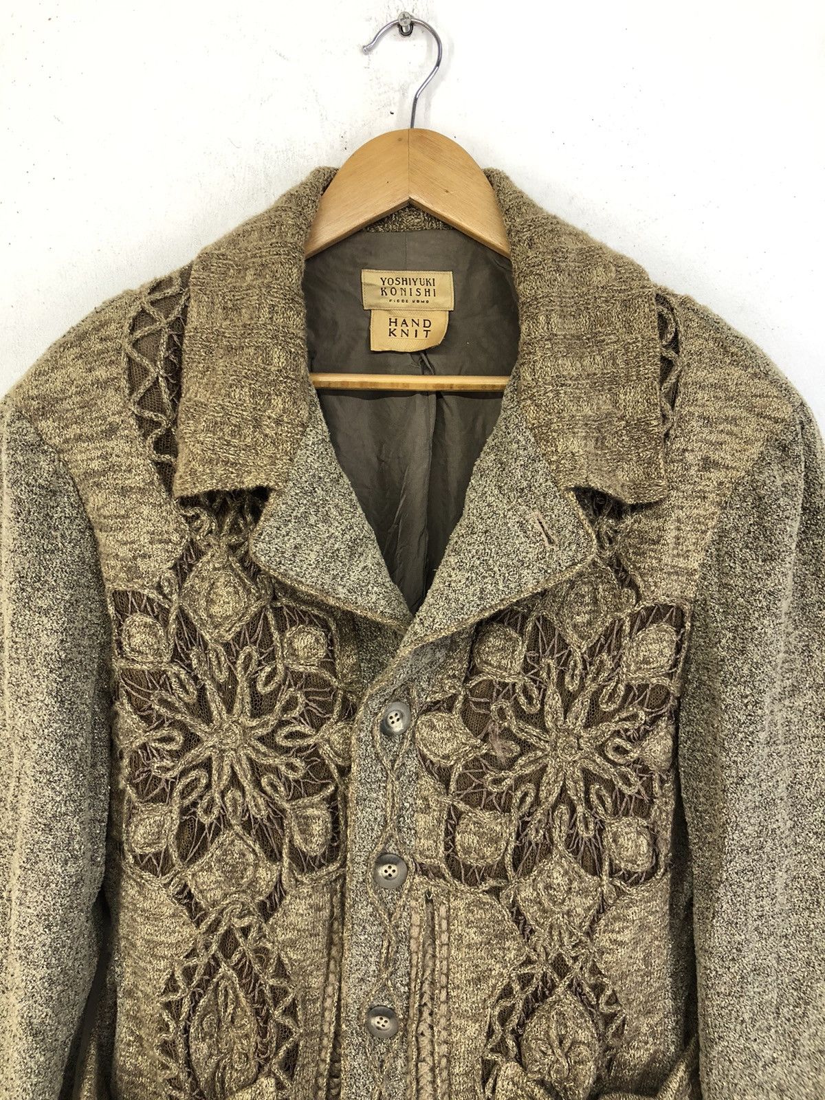 ◆YOSHIYUKI KONISHI（FICCE UOMO）総ビーズ ジャケット ◇YOSHIYUKI KONISHI（FICCE UOMO）総ビーズ ジャケット 楽天市場