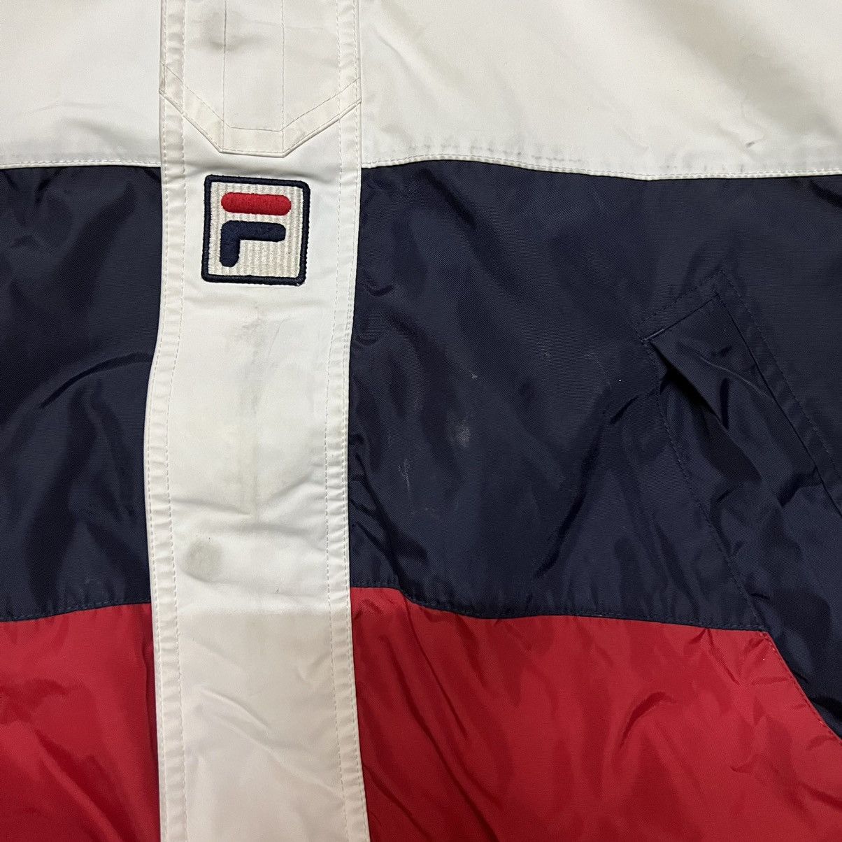 Fila Fila Big Logo Sweater Jacket Size US XL / EU 56 / 4 - 3 Thumbnail