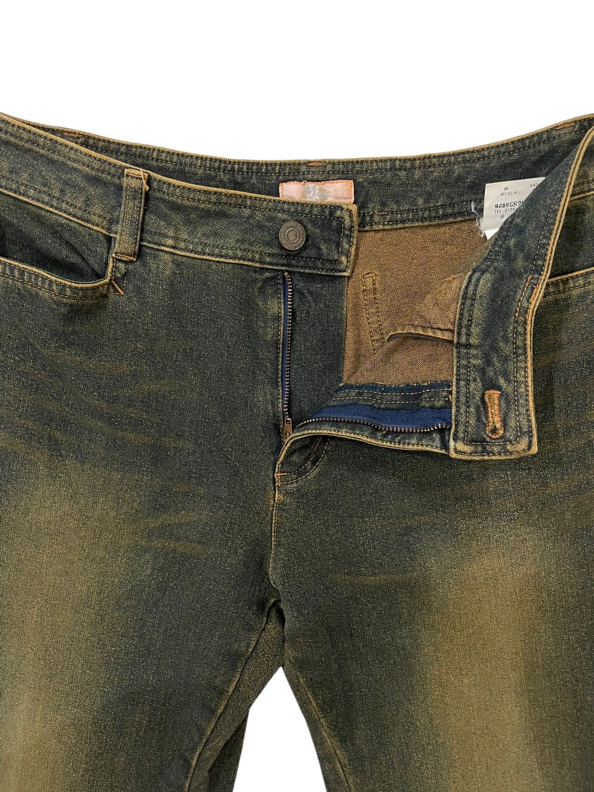 Japanese Brand × Seditionaries Vintage Japanese Brand Mss Bootcut / Flared Strecth Denime Size 31" - 6 Thumbnail