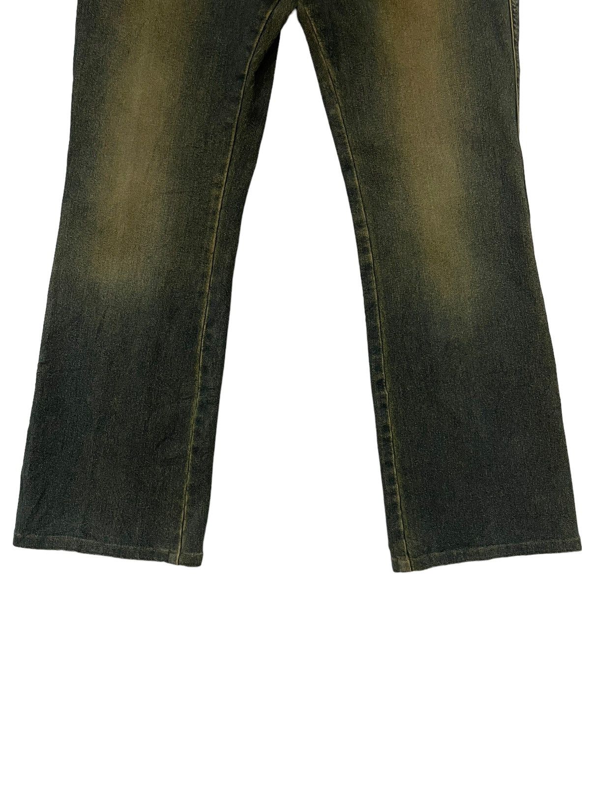 Japanese Brand × Seditionaries Vintage Japanese Brand Mss Bootcut / Flared Strecth Denime Size 31" - 4 Thumbnail