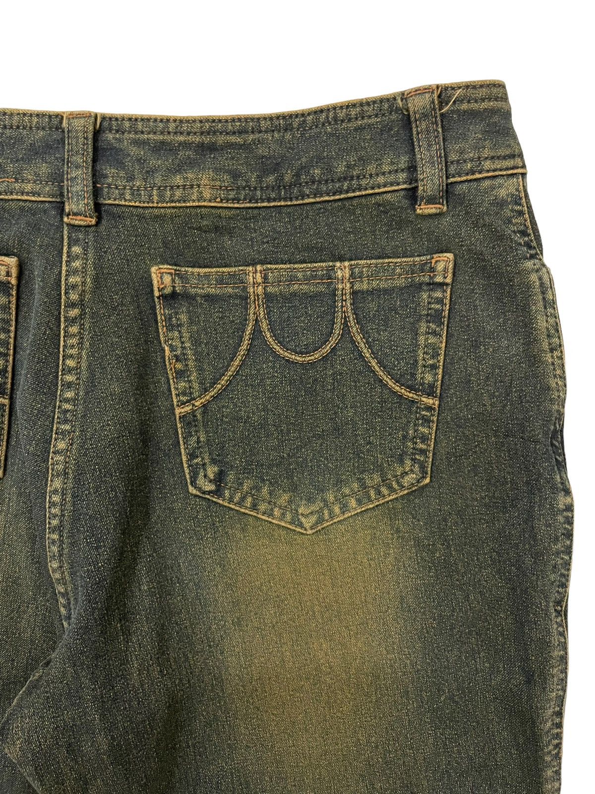 Japanese Brand × Seditionaries Vintage Japanese Brand Mss Bootcut / Flared Strecth Denime Size 31" - 9 Thumbnail