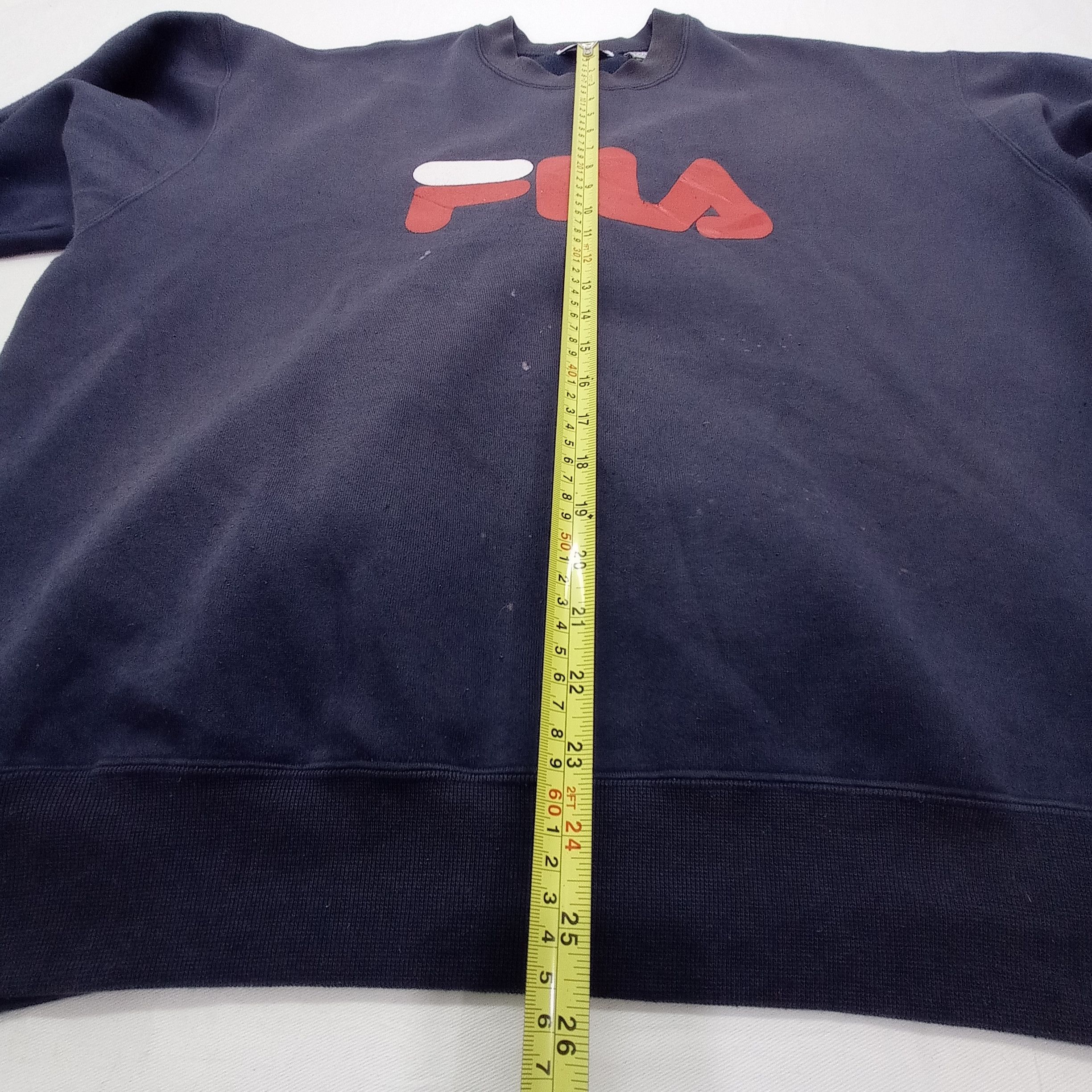 Fila Vintage Fila Big Logo Sweatshirts Size US L / EU 52-54 / 3 - 8 Thumbnail