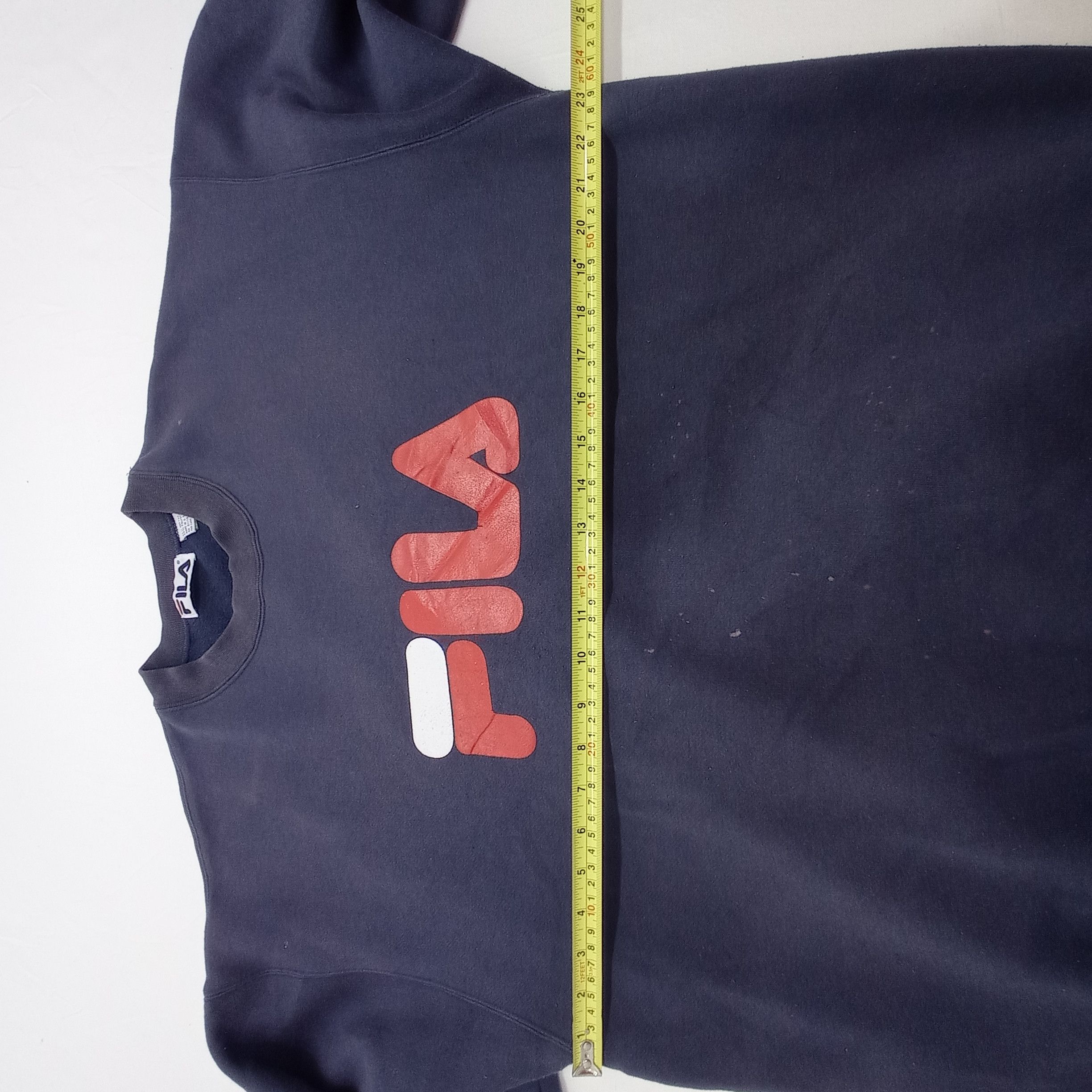 Fila Vintage Fila Big Logo Sweatshirts Size US L / EU 52-54 / 3 - 6 Thumbnail