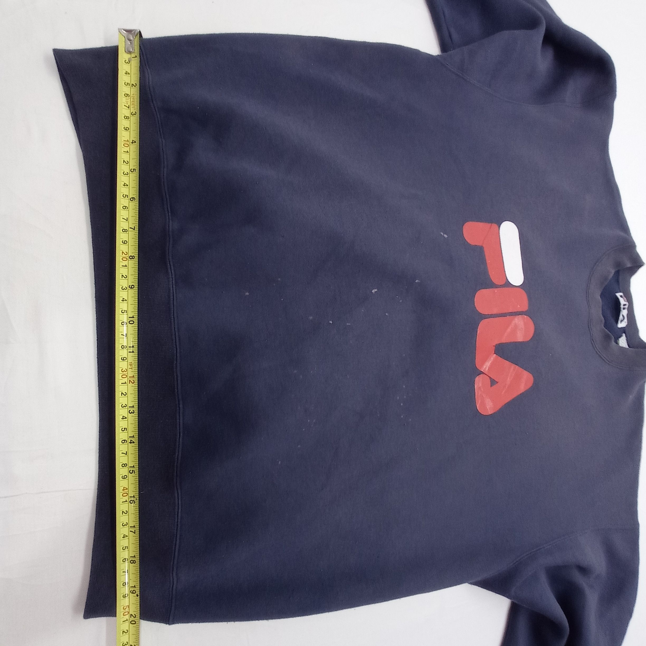 Fila Vintage Fila Big Logo Sweatshirts Size US L / EU 52-54 / 3 - 7 Thumbnail