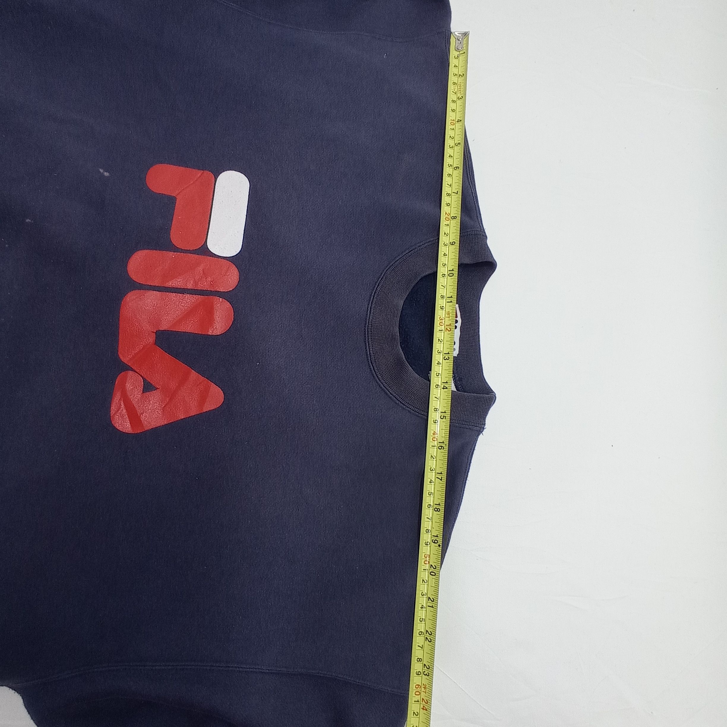 Fila Vintage Fila Big Logo Sweatshirts Size US L / EU 52-54 / 3 - 5 Thumbnail