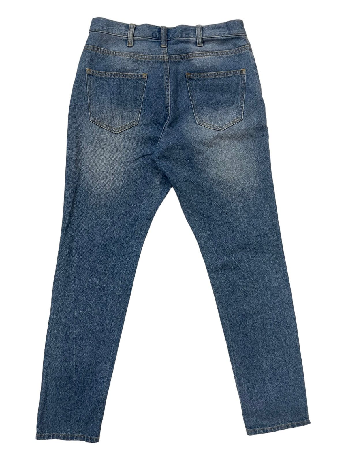 Japanese Brand Vintage Japanese Brand Arielme Embroidered Star Design Denim Size 29" - 2 Thumbnail