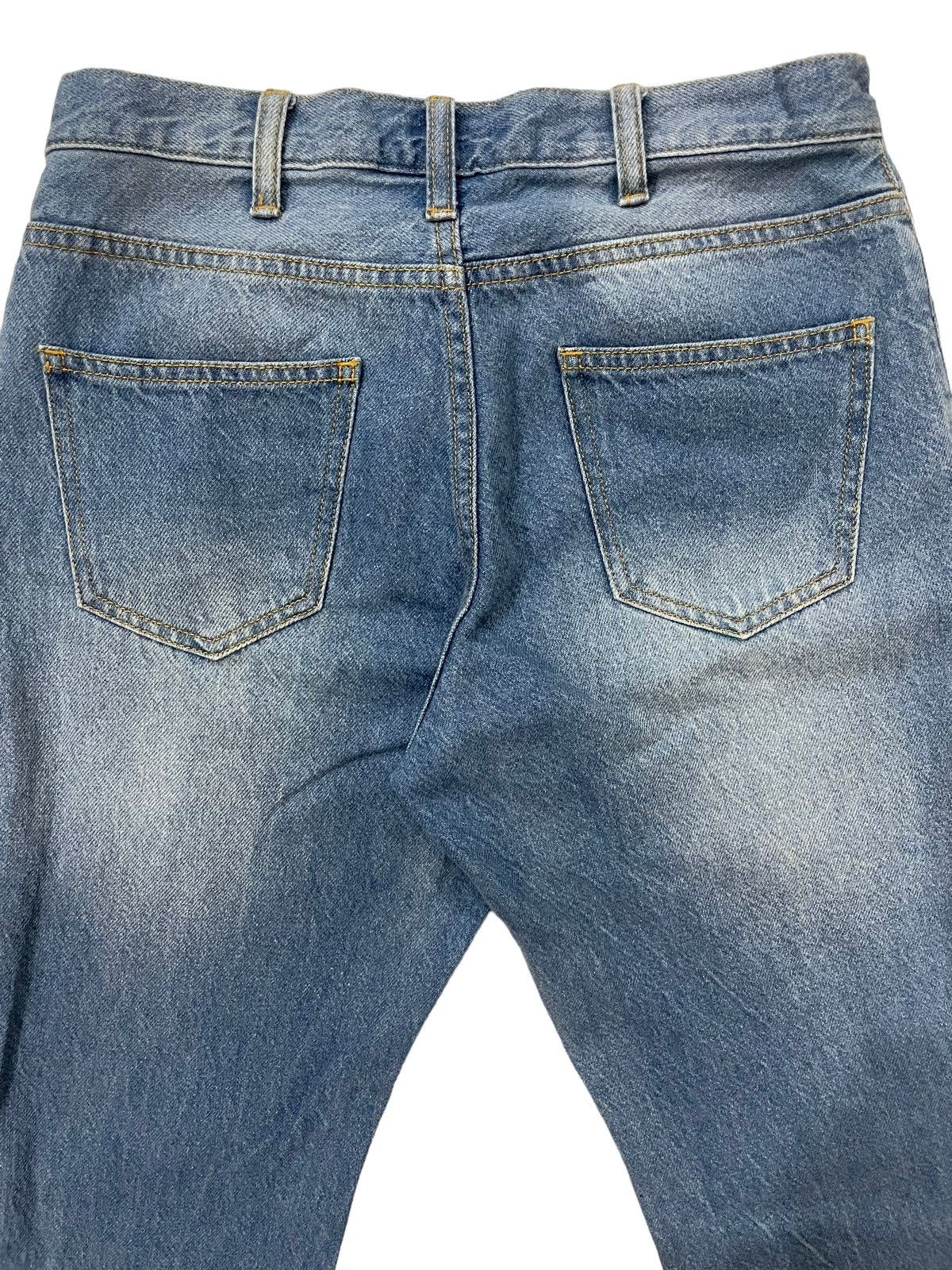 Japanese Brand Vintage Japanese Brand Arielme Embroidered Star Design Denim Size 29" - 7 Thumbnail