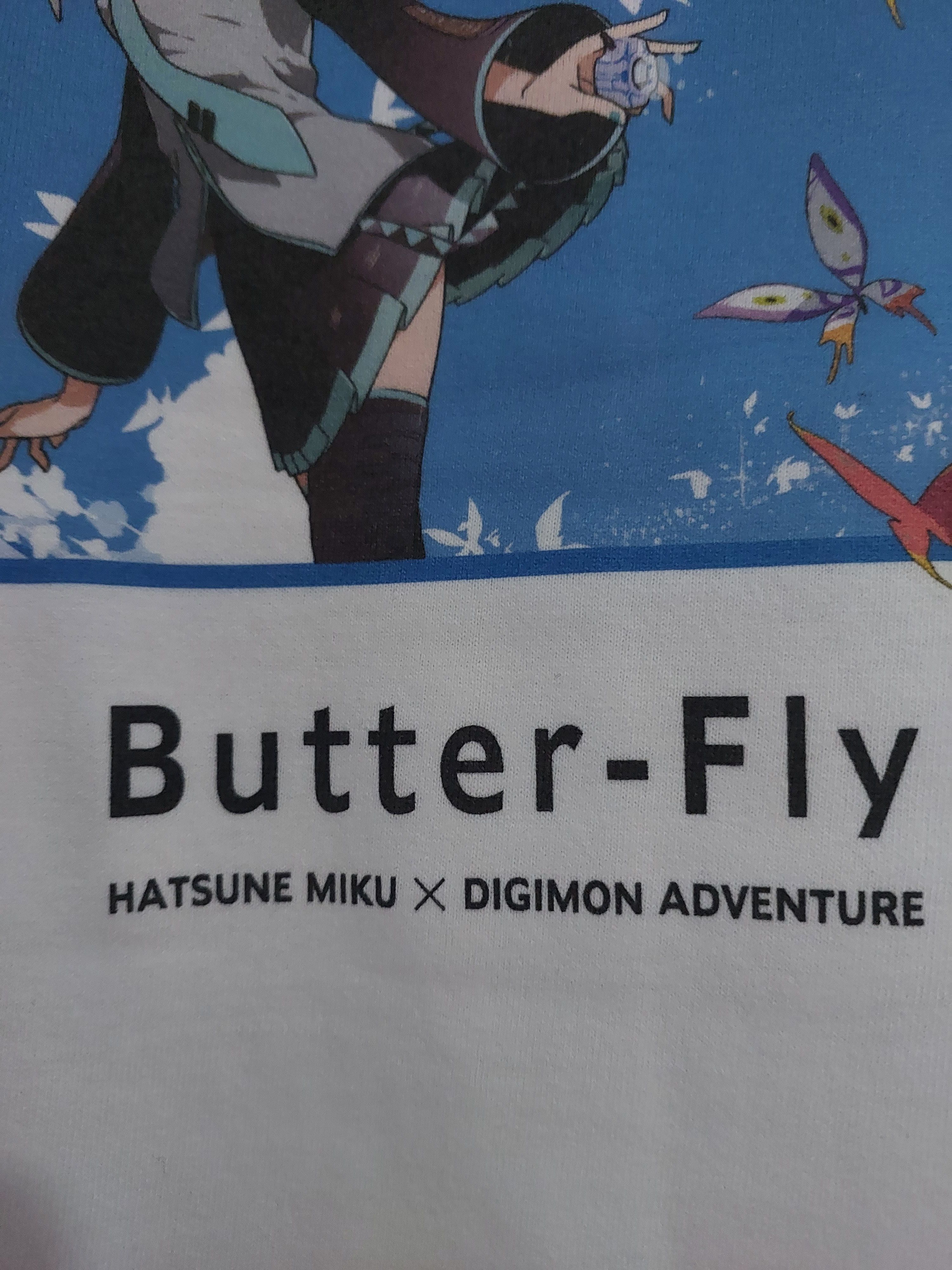 Anime × Cartoon Network RARE COLLABORATION HATSUNE MIKU X DIGIMON ADVENTURE T-SHIRT Size US L / EU 52-54 / 3 - 6 Thumbnail