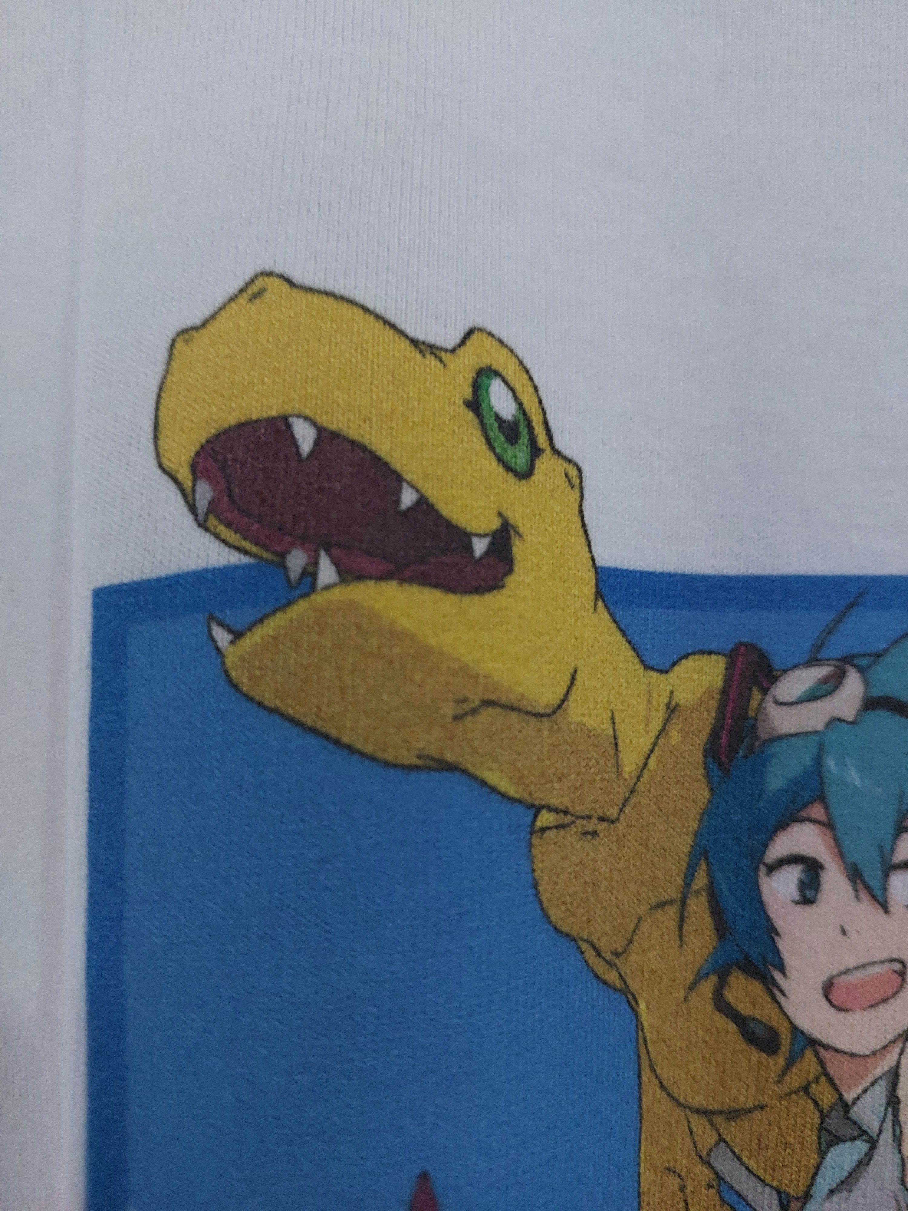 Anime × Cartoon Network RARE COLLABORATION HATSUNE MIKU X DIGIMON ADVENTURE T-SHIRT Size US L / EU 52-54 / 3 - 2 Thumbnail