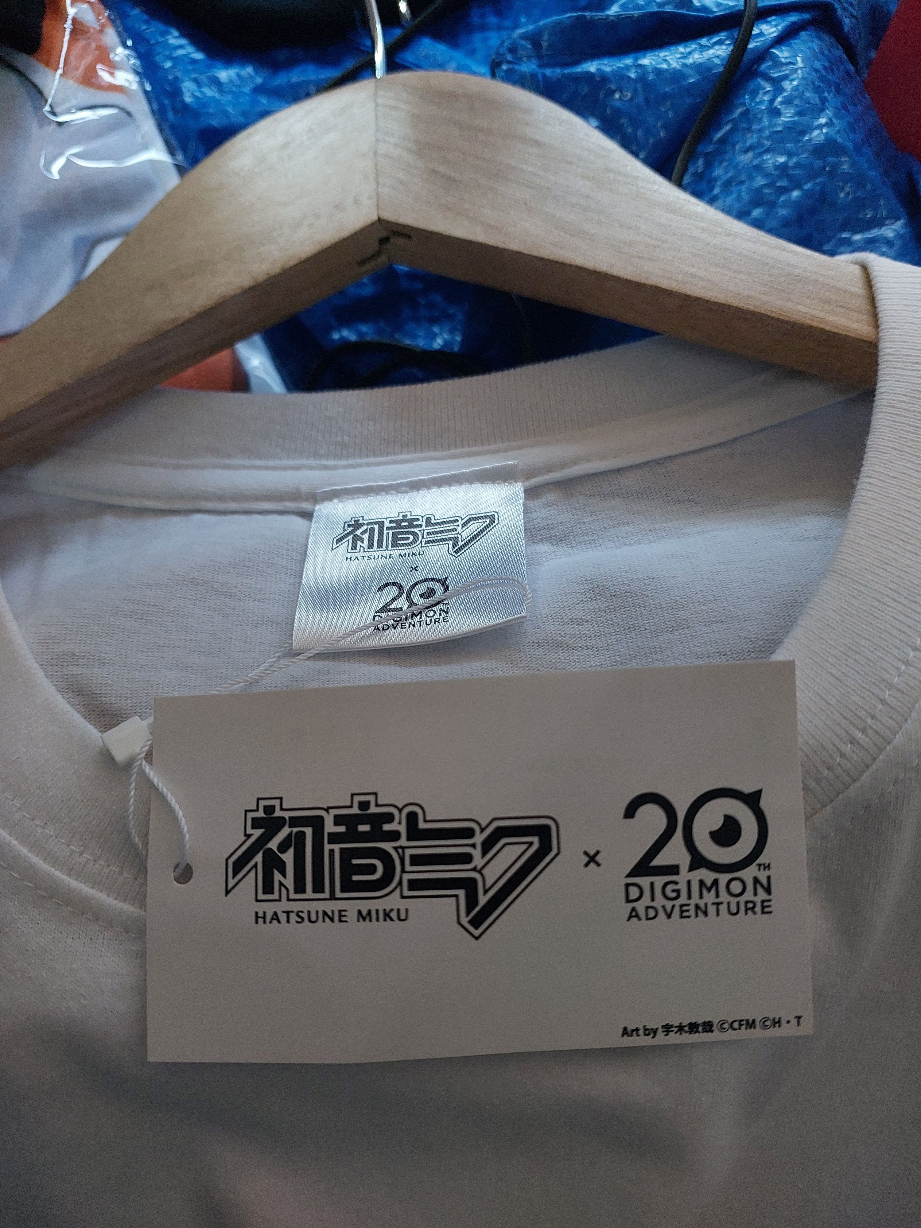 Anime × Cartoon Network RARE COLLABORATION HATSUNE MIKU X DIGIMON ADVENTURE T-SHIRT Size US L / EU 52-54 / 3 - 12 Thumbnail