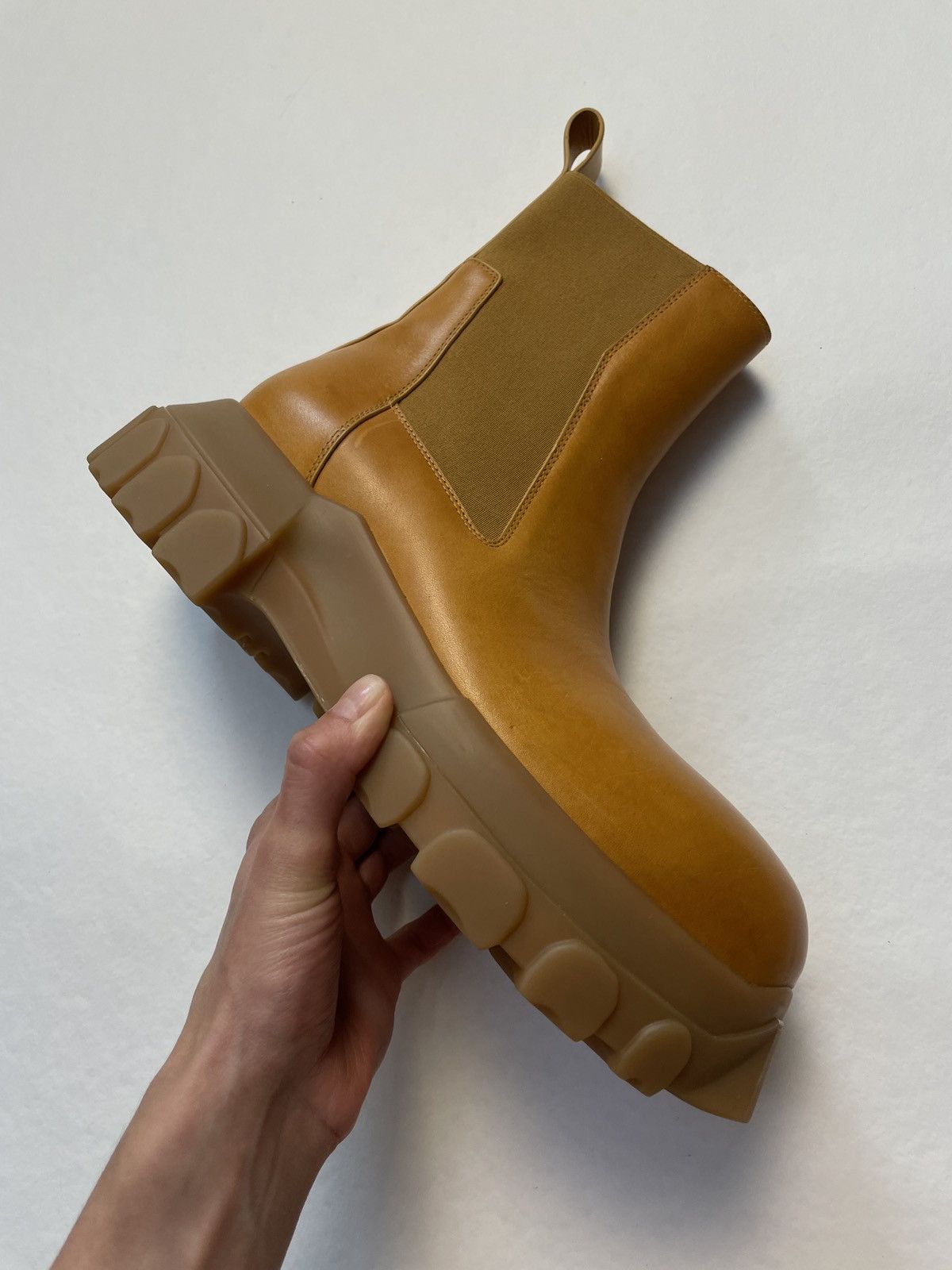 Rick Owens Rick Owens Beatle Bozo Tractor Boots In 4242 Gold Size US 9 / IT 39 - 7 Thumbnail