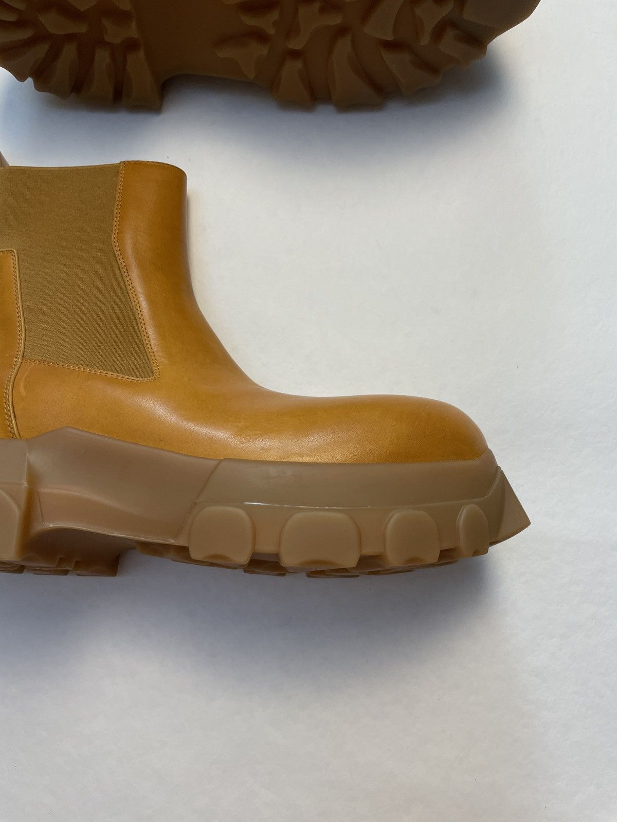 Rick Owens Rick Owens Beatle Bozo Tractor Boots In 4242 Gold Size US 9 / IT 39 - 6 Thumbnail