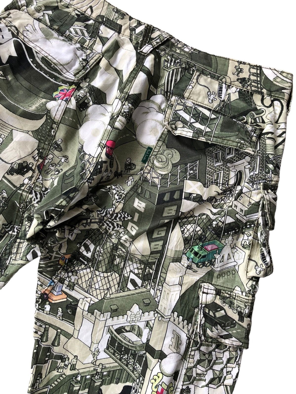 Paul Smith Paul Smith 🏴󠁧󠁢󠁥󠁮󠁧󠁿 "Future is Now" OVP Cargo Pants Size US 32 / EU 48 - 12 Thumbnail