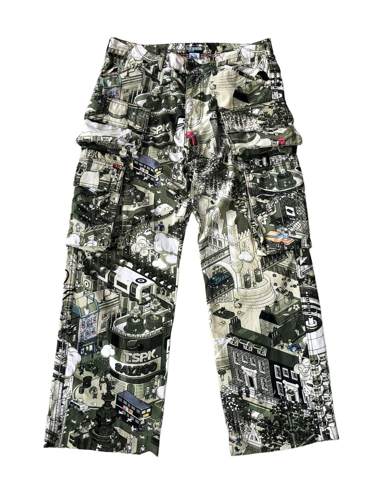 Paul Smith Paul Smith 🏴󠁧󠁢󠁥󠁮󠁧󠁿 "Future is Now" OVP Cargo Pants Size US 32 / EU 48 - 2 Thumbnail