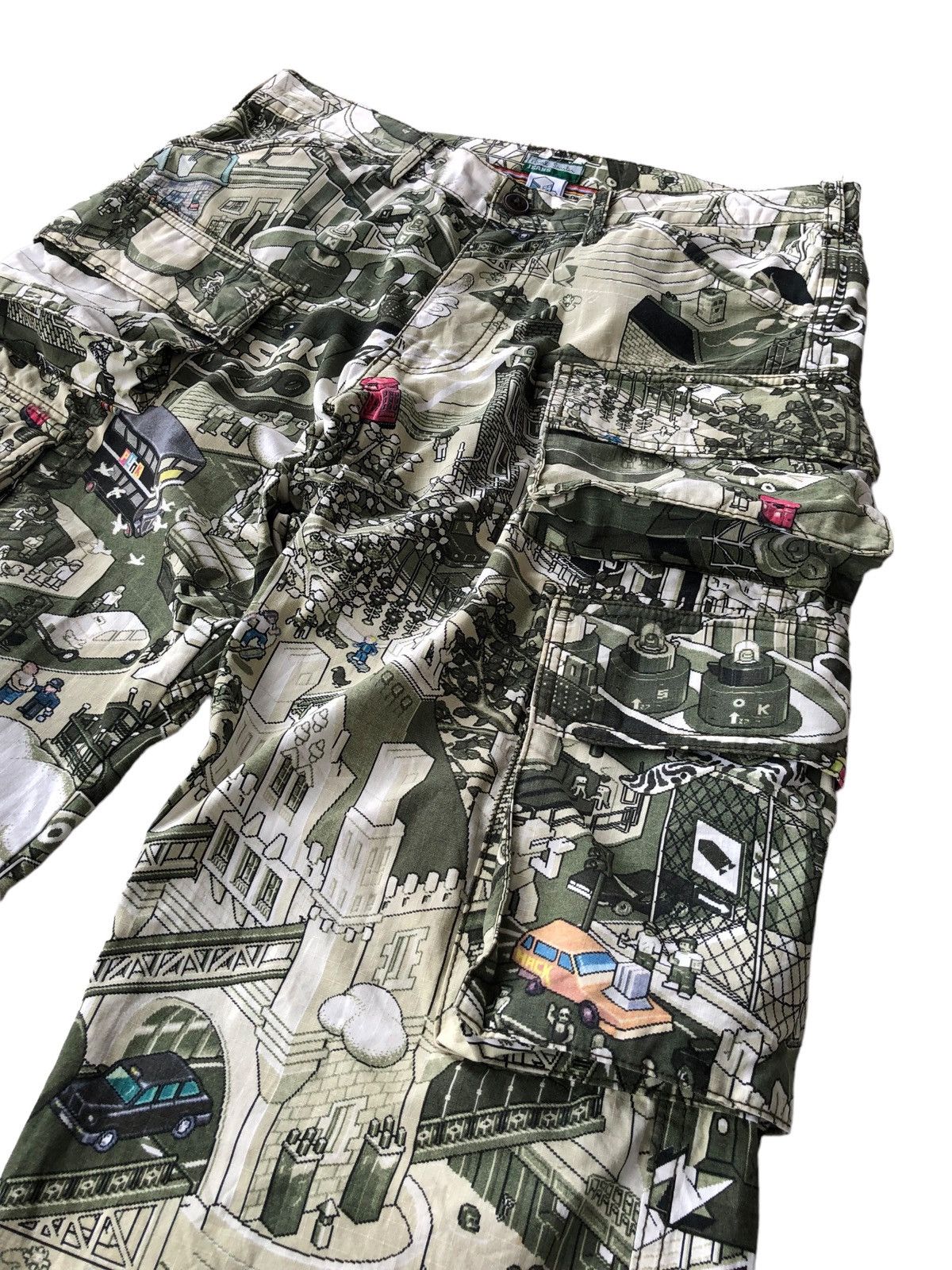 Paul Smith Paul Smith 🏴󠁧󠁢󠁥󠁮󠁧󠁿 "Future is Now" OVP Cargo Pants Size US 32 / EU 48 - 4 Thumbnail
