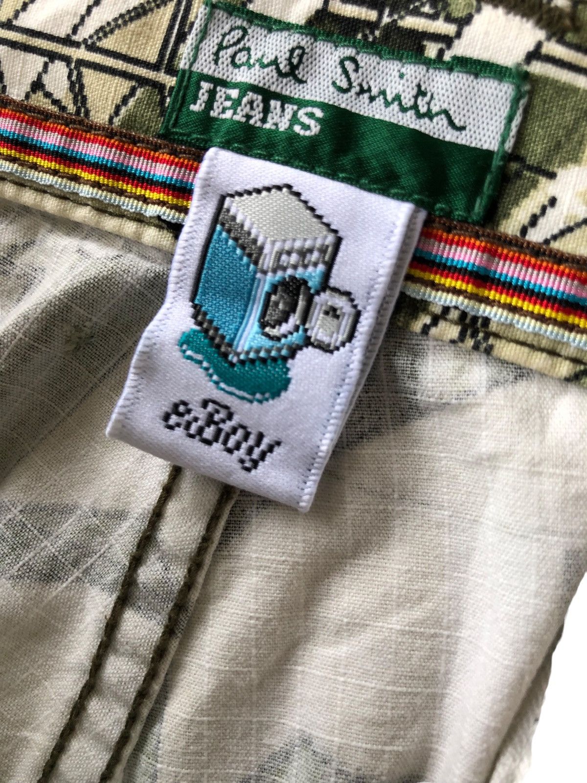 Paul Smith Paul Smith 🏴󠁧󠁢󠁥󠁮󠁧󠁿 "Future is Now" OVP Cargo Pants Size US 32 / EU 48 - 14 Thumbnail