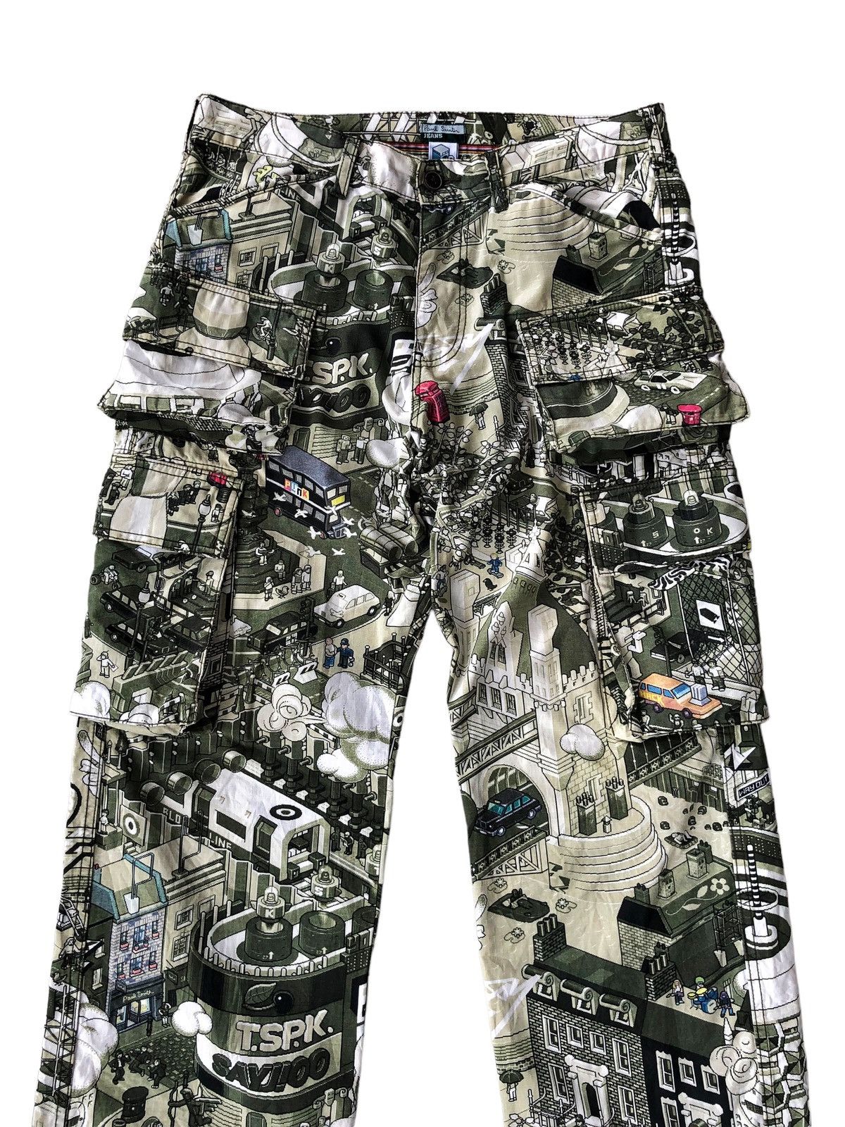 Paul Smith Paul Smith 🏴󠁧󠁢󠁥󠁮󠁧󠁿 "Future is Now" OVP Cargo Pants Size US 32 / EU 48 - 1 Thumbnail