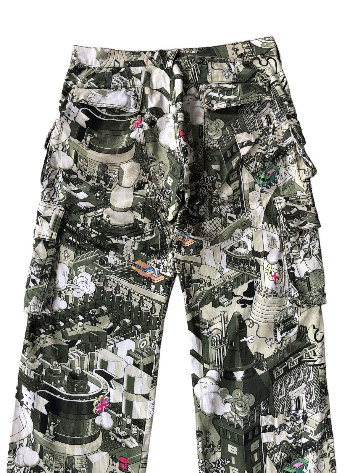 Paul Smith Paul Smith 🏴󠁧󠁢󠁥󠁮󠁧󠁿 "Future is Now" OVP Cargo Pants Size US 32 / EU 48 - 10 Thumbnail