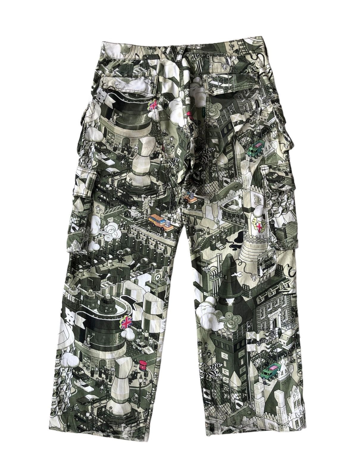 Paul Smith Paul Smith 🏴󠁧󠁢󠁥󠁮󠁧󠁿 "Future is Now" OVP Cargo Pants Size US 32 / EU 48 - 9 Thumbnail