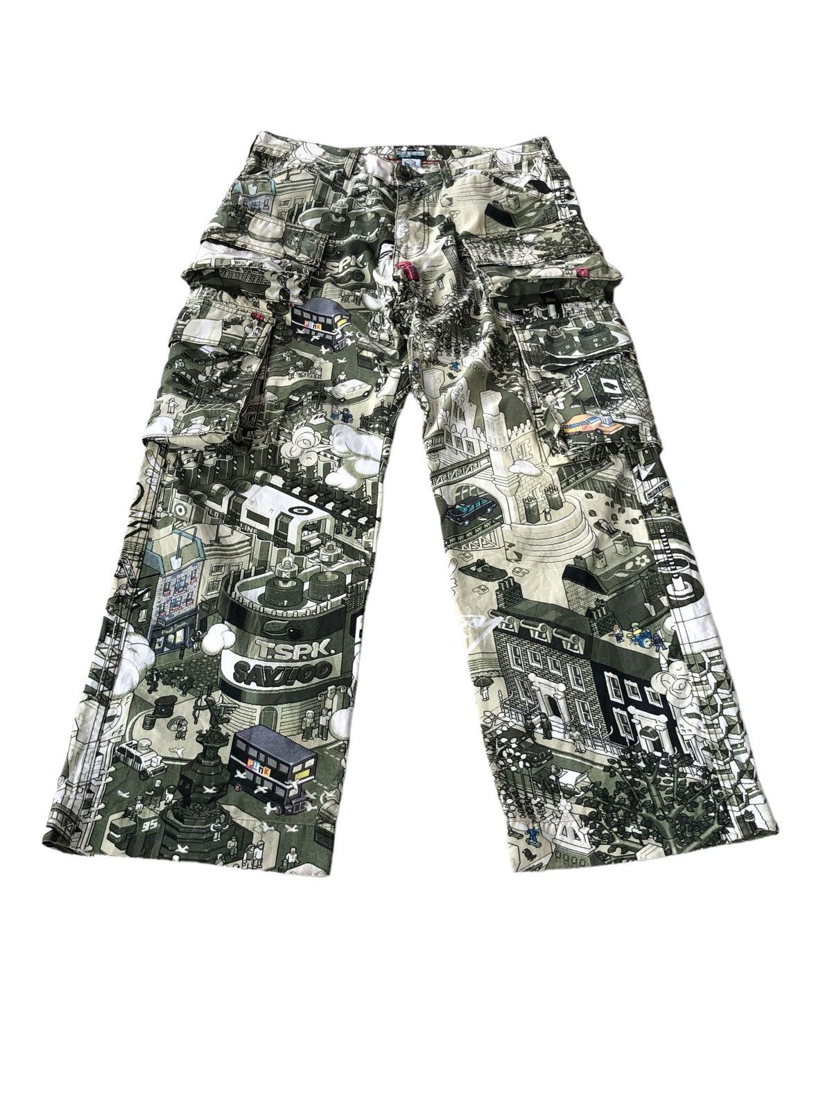 Paul Smith Paul Smith 🏴󠁧󠁢󠁥󠁮󠁧󠁿 "Future is Now" OVP Cargo Pants Size US 32 / EU 48 - 3 Thumbnail