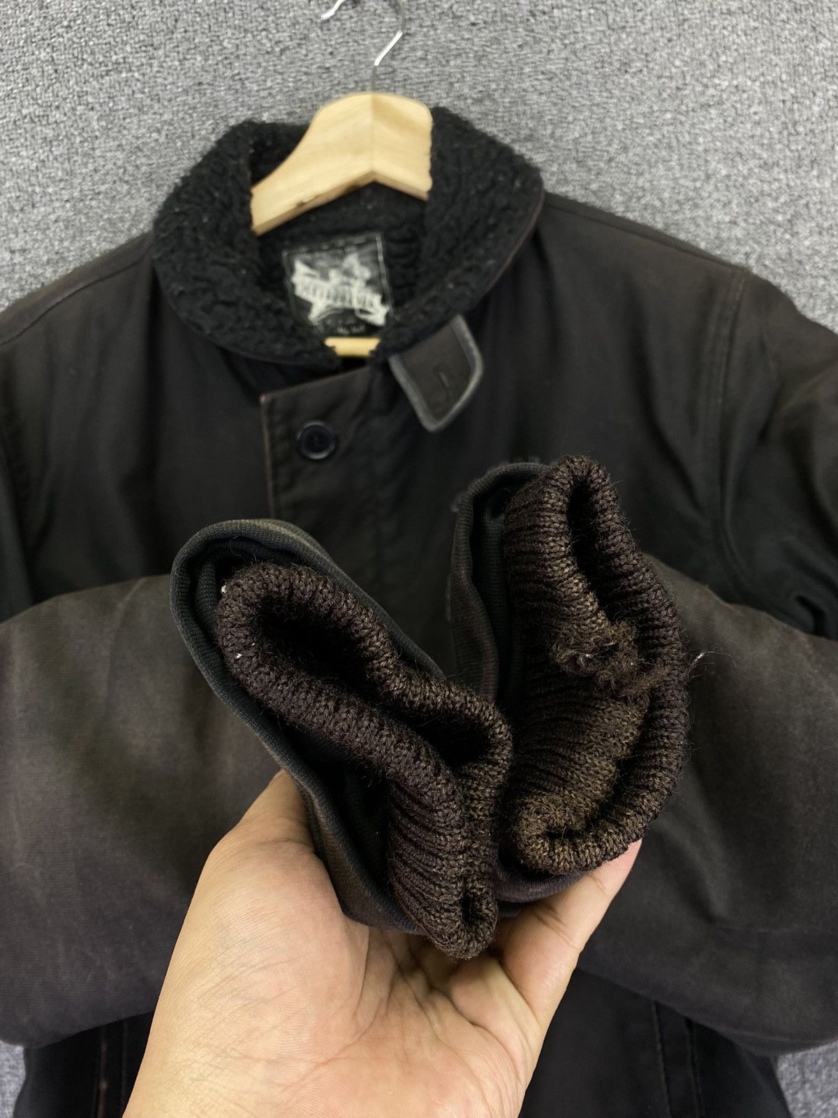 SOFTMACHINE Vintage Familia Unity Power Skull By Soft Machine Fur Jacket Size US M / EU 48-50 / 2 - 11 Thumbnail