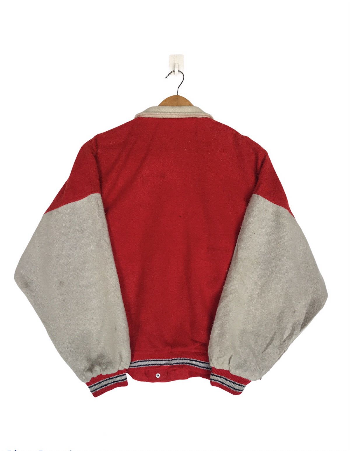 Vintage RARE Vintage Malta Varsity Letterman Jacket Wool Size US M / EU 48-50 / 2 - 7 Thumbnail