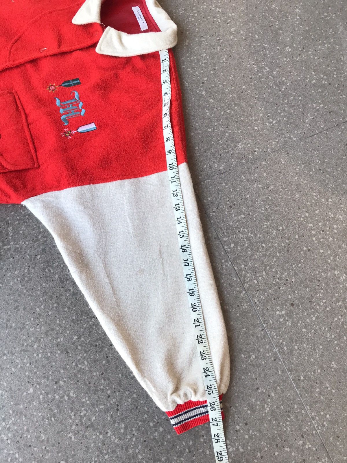 Vintage RARE Vintage Malta Varsity Letterman Jacket Wool Size US M / EU 48-50 / 2 - 9 Thumbnail