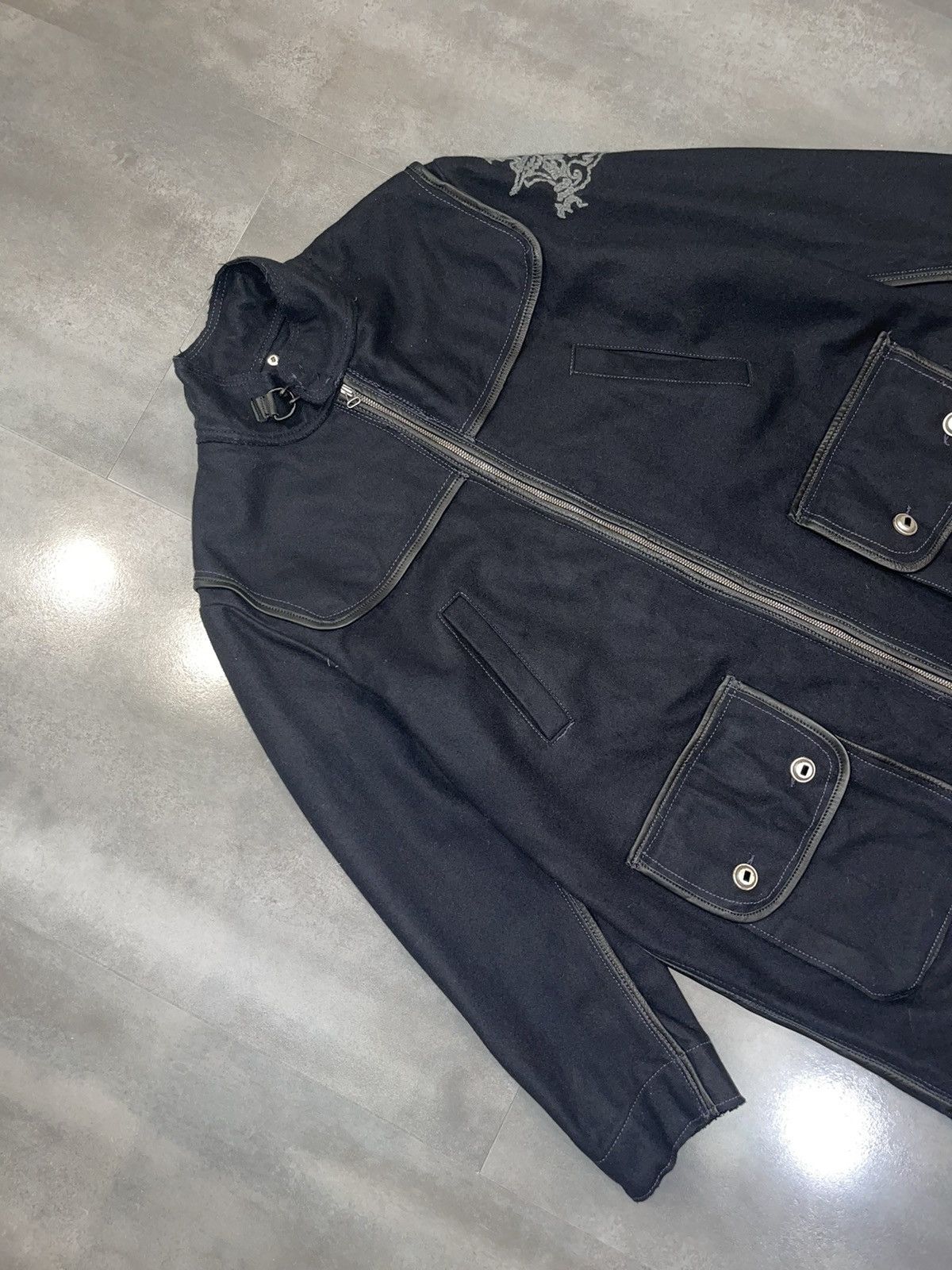 Other Archive Zu Elements Black Big Pockets Coat Jacket Size US L / EU 52-54 / 3 - 10 Thumbnail