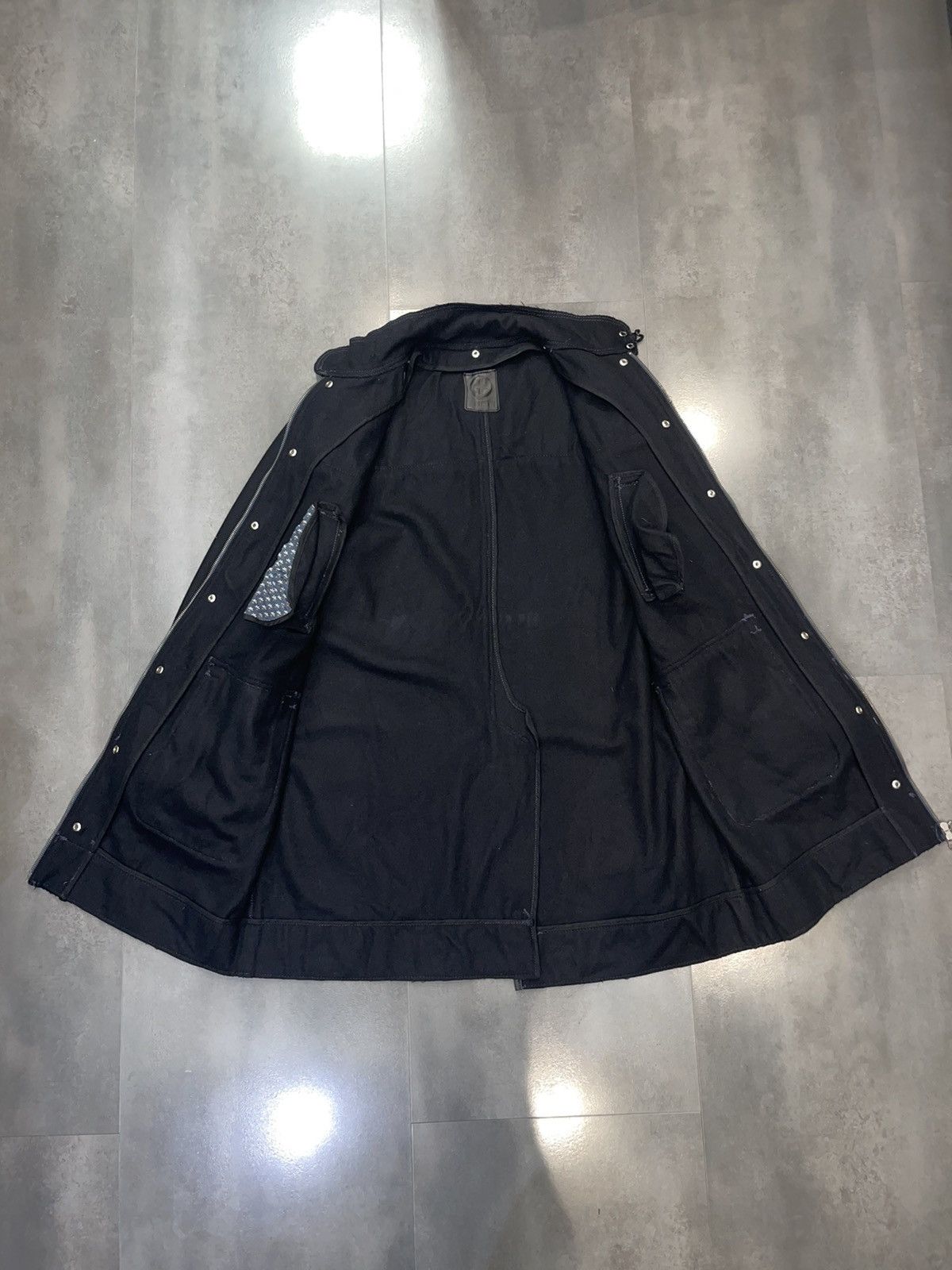 Other Archive Zu Elements Black Big Pockets Coat Jacket Size US L / EU 52-54 / 3 - 16 Thumbnail