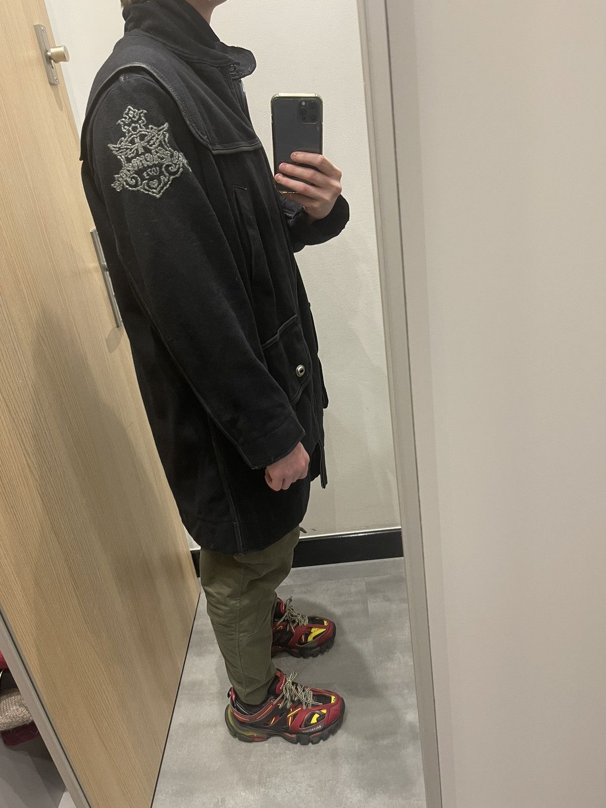 Other Archive Zu Elements Black Big Pockets Coat Jacket Size US L / EU 52-54 / 3 - 4 Thumbnail