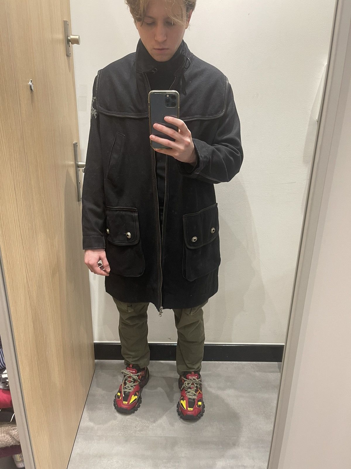 Other Archive Zu Elements Black Big Pockets Coat Jacket Size US L / EU 52-54 / 3 - 6 Thumbnail