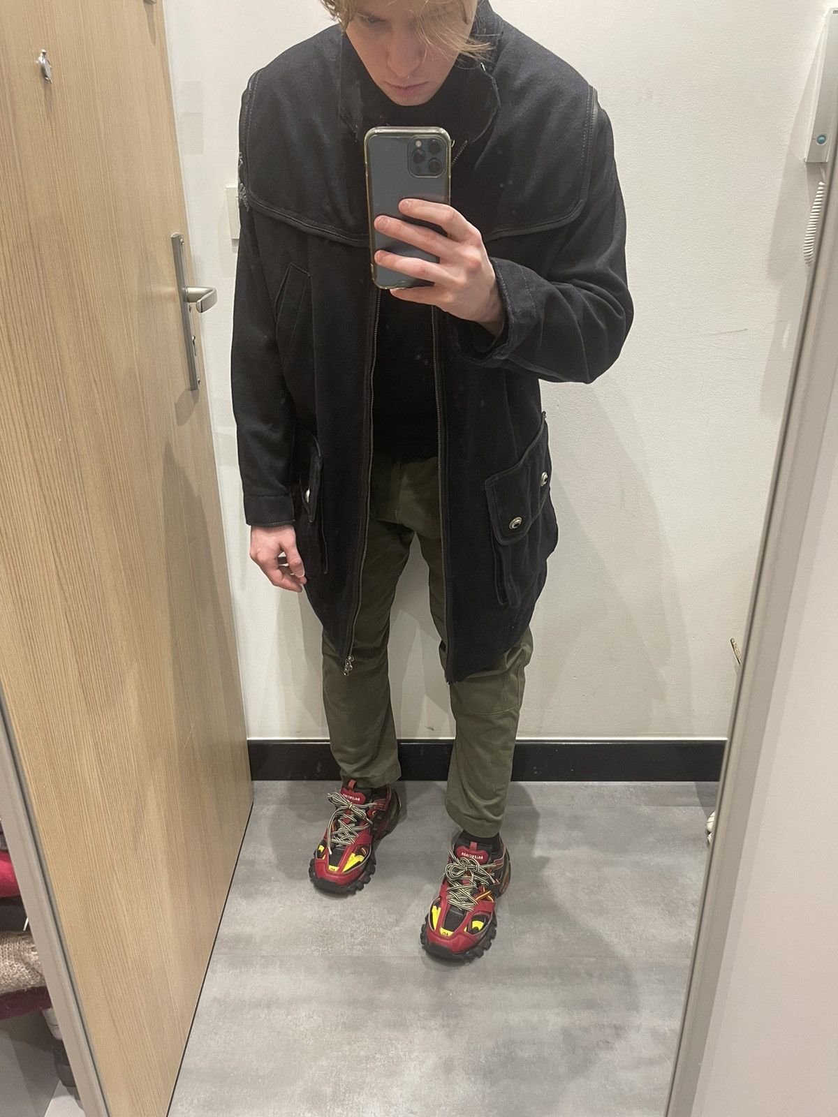 Other Archive Zu Elements Black Big Pockets Coat Jacket Size US L / EU 52-54 / 3 - 3 Thumbnail