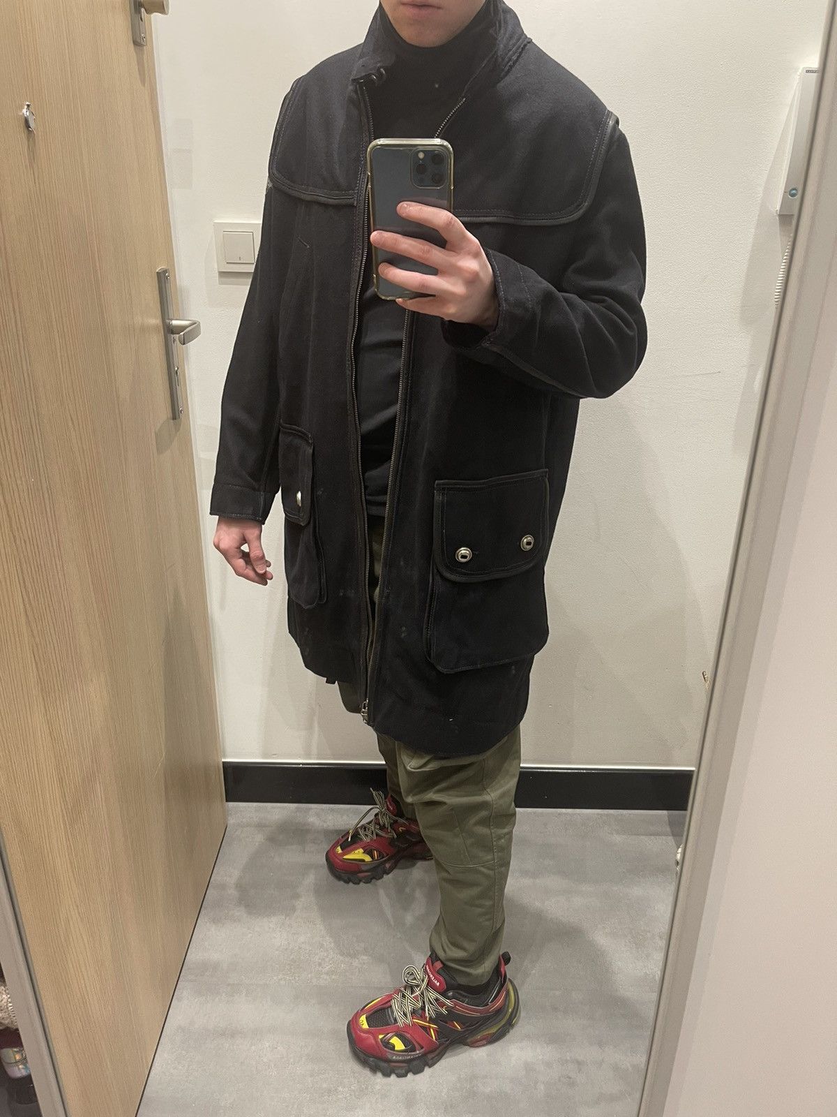 Other Archive Zu Elements Black Big Pockets Coat Jacket Size US L / EU 52-54 / 3 - 1 Thumbnail