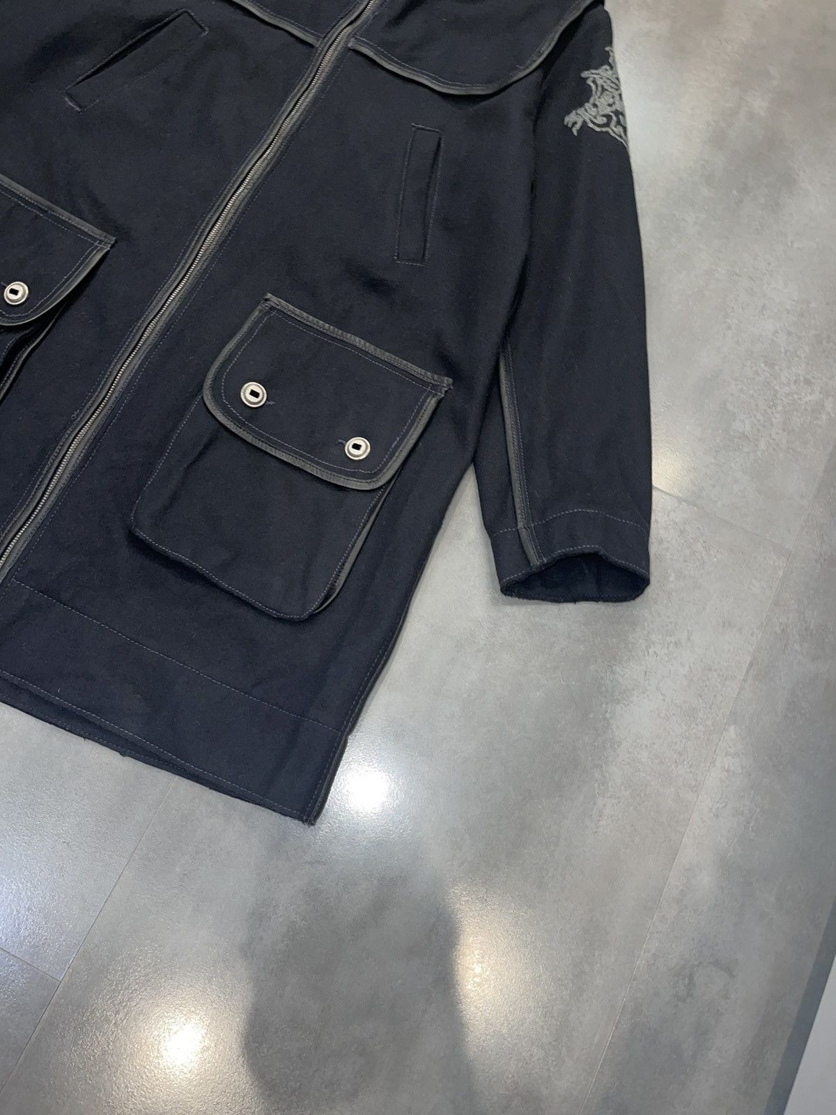 Other Archive Zu Elements Black Big Pockets Coat Jacket Size US L / EU 52-54 / 3 - 7 Thumbnail
