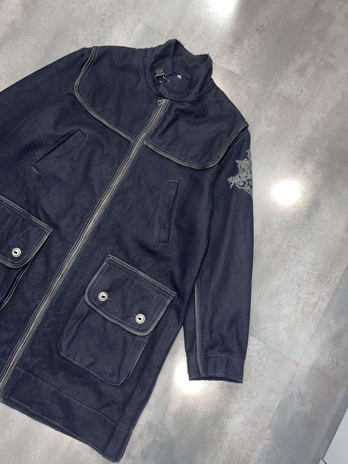 Other Archive Zu Elements Black Big Pockets Coat Jacket Size US L / EU 52-54 / 3 - 9 Thumbnail