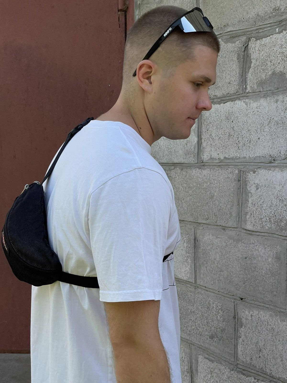 Eastpak × Vintage Vintage Eastpak Cossbody Waist Bag Messenger Y2K One size Size ONE SIZE - 14 Thumbnail
