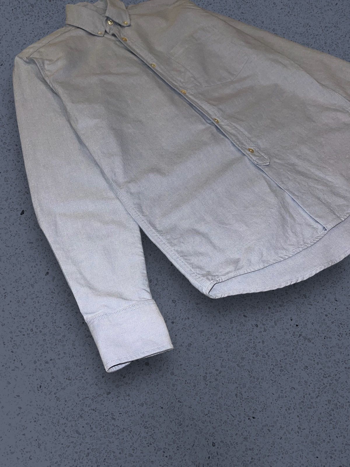 Our Legacy Our Legacy Baby Blue Button Up Shirt Size US S / EU 44-46 / 1 - 3 Thumbnail