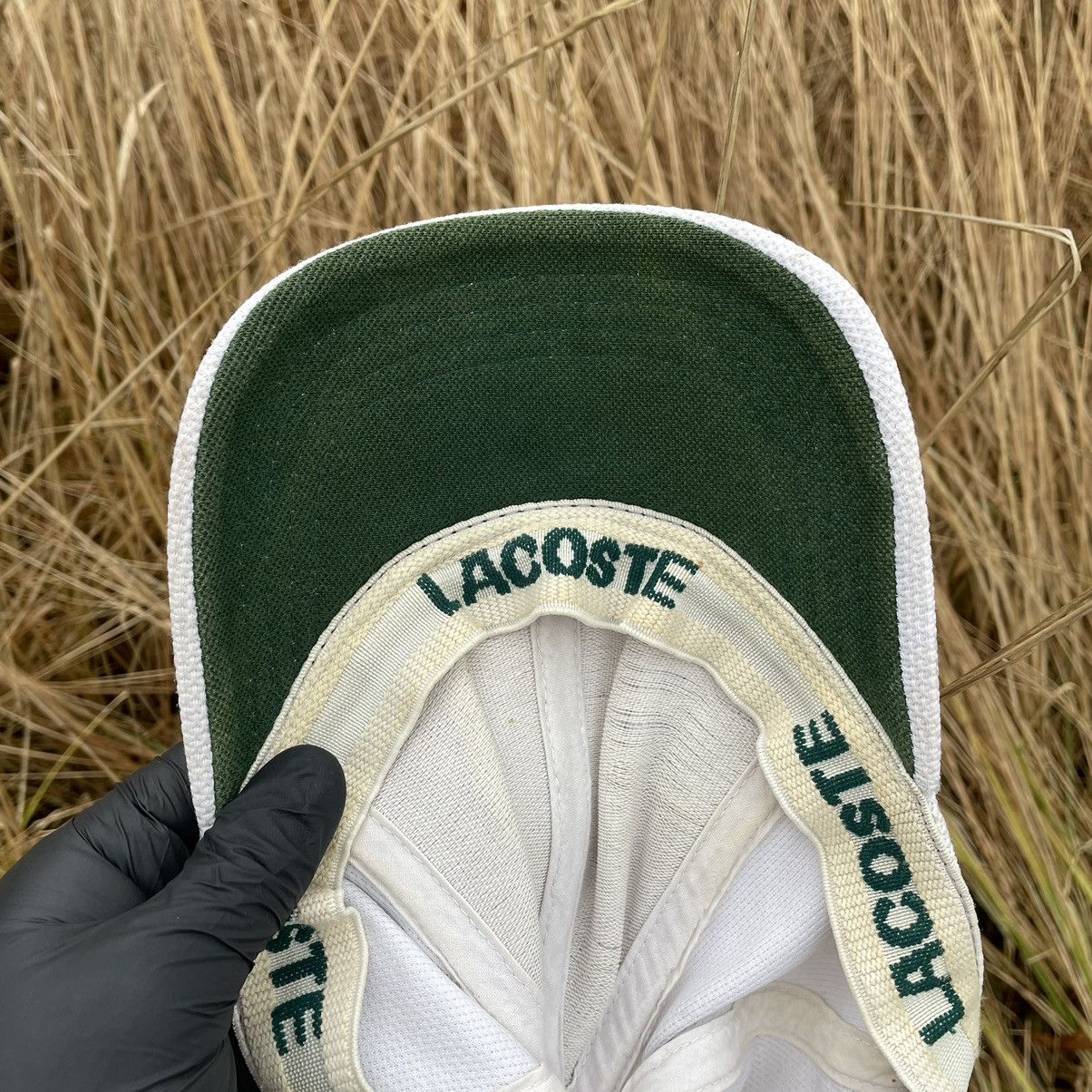Lacoste × Vintage Vintage Lacoste Cap Hats 🧢 90s Streetwear Luxury Good Feet Size ONE SIZE - 4 Thumbnail
