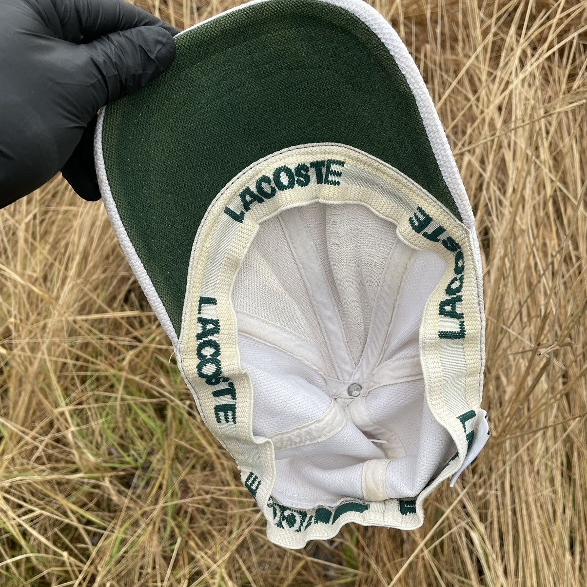 Lacoste × Vintage Vintage Lacoste Cap Hats 🧢 90s Streetwear Luxury Good Feet Size ONE SIZE - 9 Thumbnail