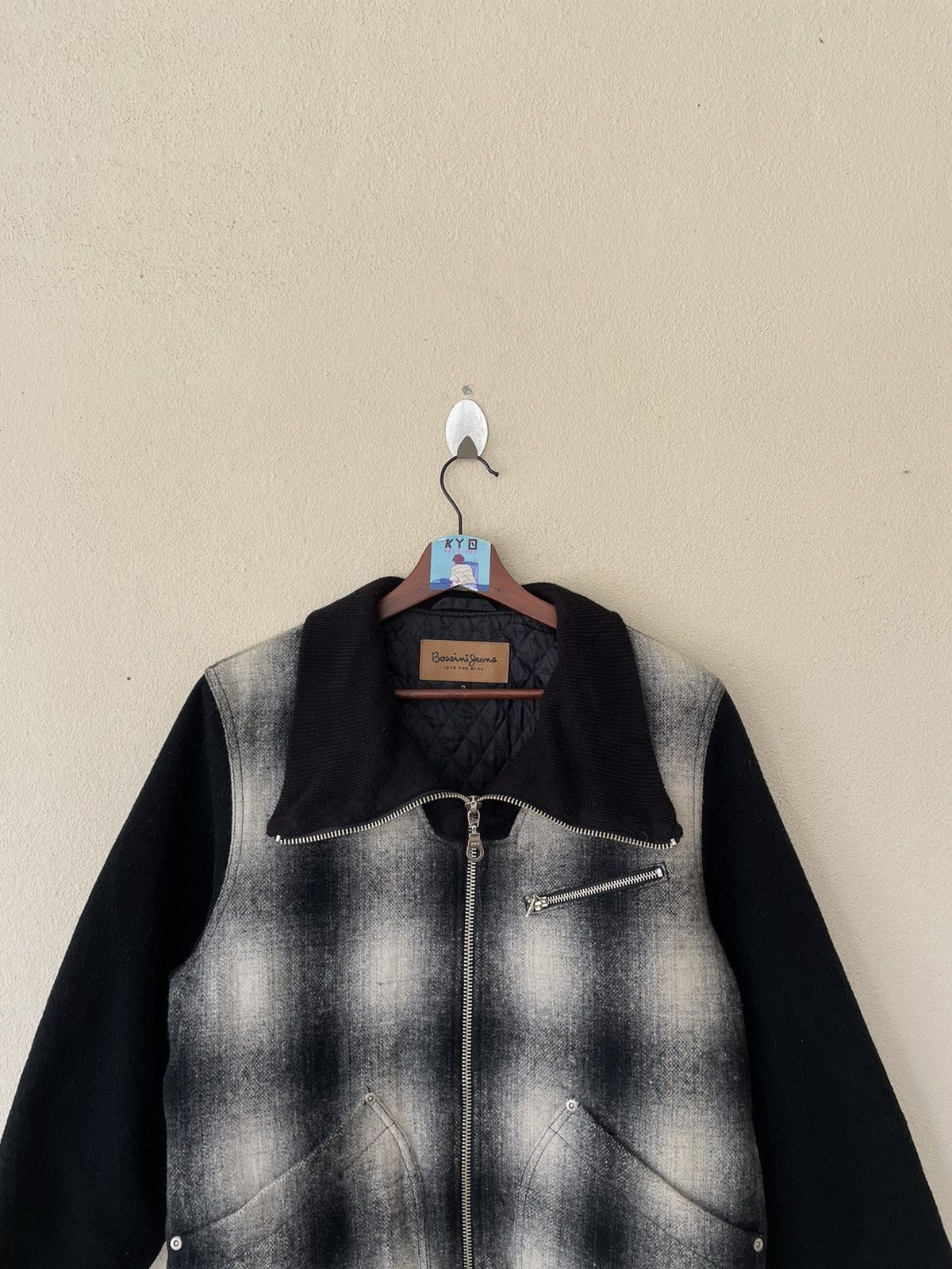 Other BOSSINI JEANS WOOL JACKET Size US M / EU 48-50 / 2 - 3 Thumbnail
