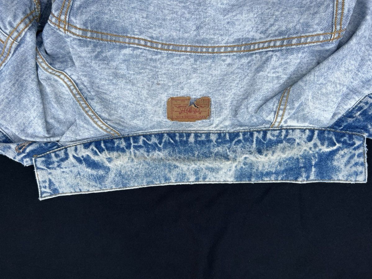 Levi's 80s 90s Levi’s Made in Usa Acid Washed Trucker Denim Jacket Size US L / EU 52-54 / 3 - 17 Thumbnail