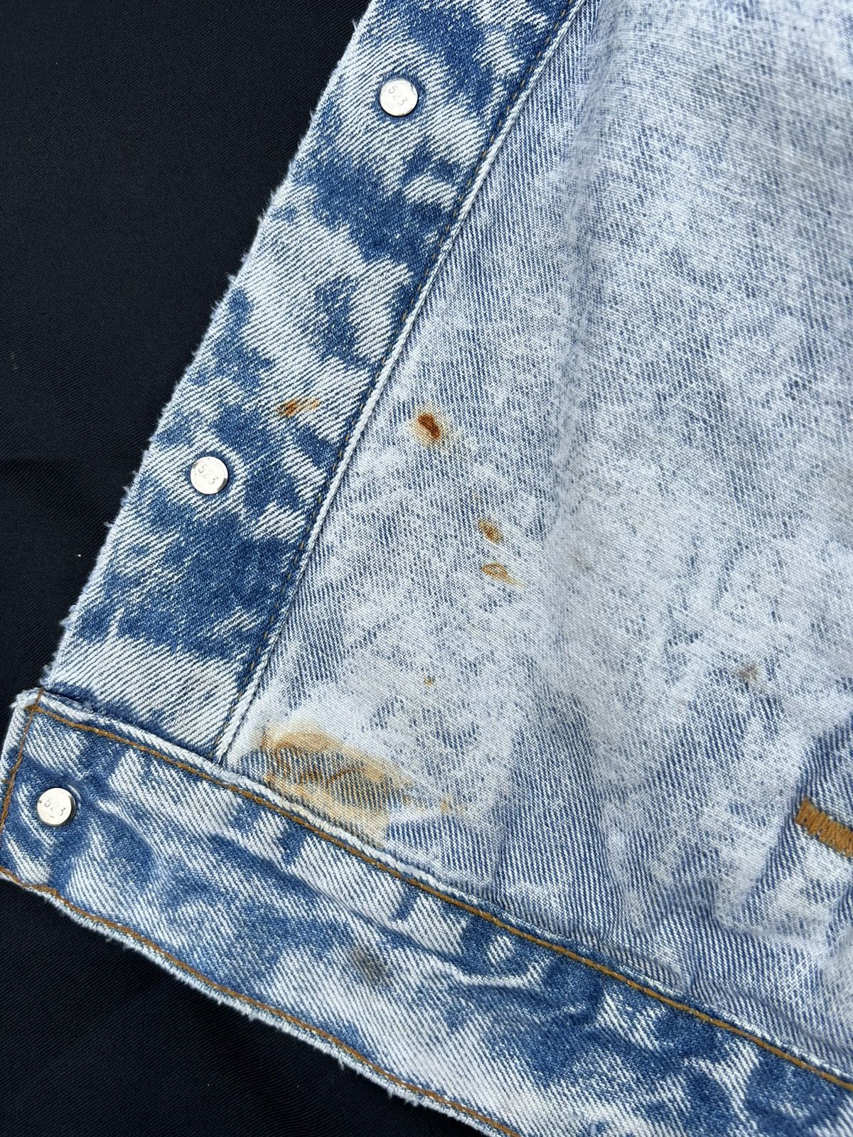 Levi's 80s 90s Levi’s Made in Usa Acid Washed Trucker Denim Jacket Size US L / EU 52-54 / 3 - 16 Thumbnail