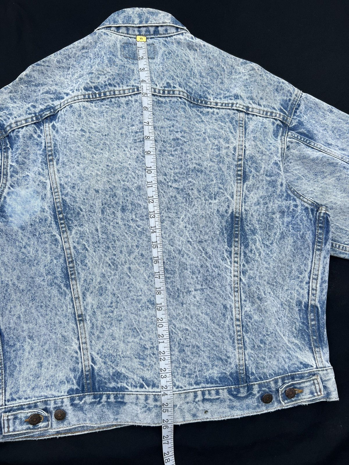 Levi's 80s 90s Levi’s Made in Usa Acid Washed Trucker Denim Jacket Size US L / EU 52-54 / 3 - 9 Thumbnail