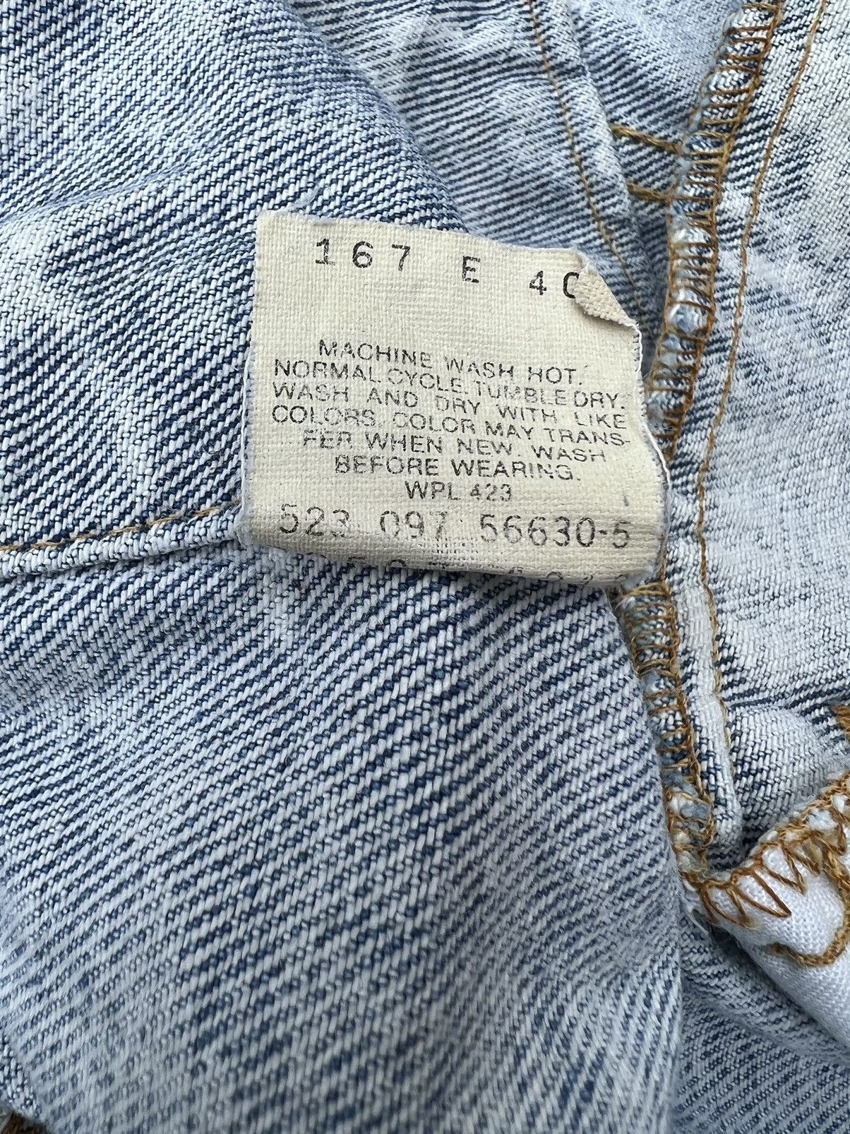 Levi's 80s 90s Levi’s Made in Usa Acid Washed Trucker Denim Jacket Size US L / EU 52-54 / 3 - 23 Thumbnail