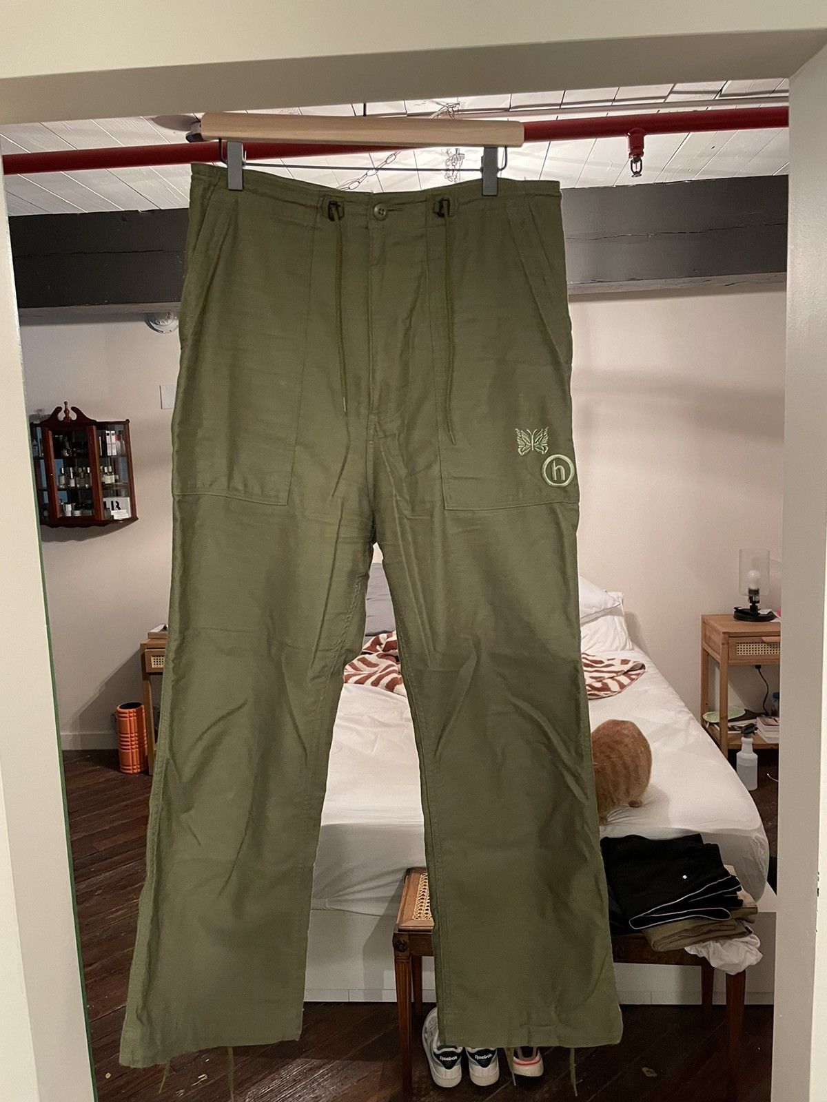 Needles Needles x Hidden NY fatigue pants | Grailed