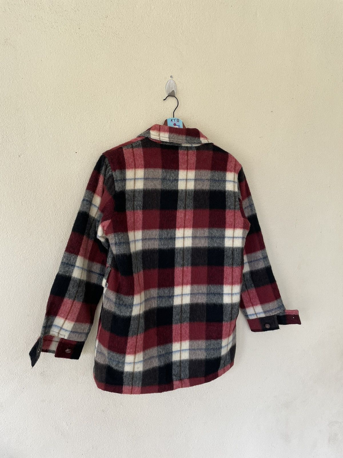 Flannel × Japanese Brand × Vintage VINTAGE THE MOZZ TARTAN SHEARLING JACKET Size US M / EU 48-50 / 2 - 5 Thumbnail