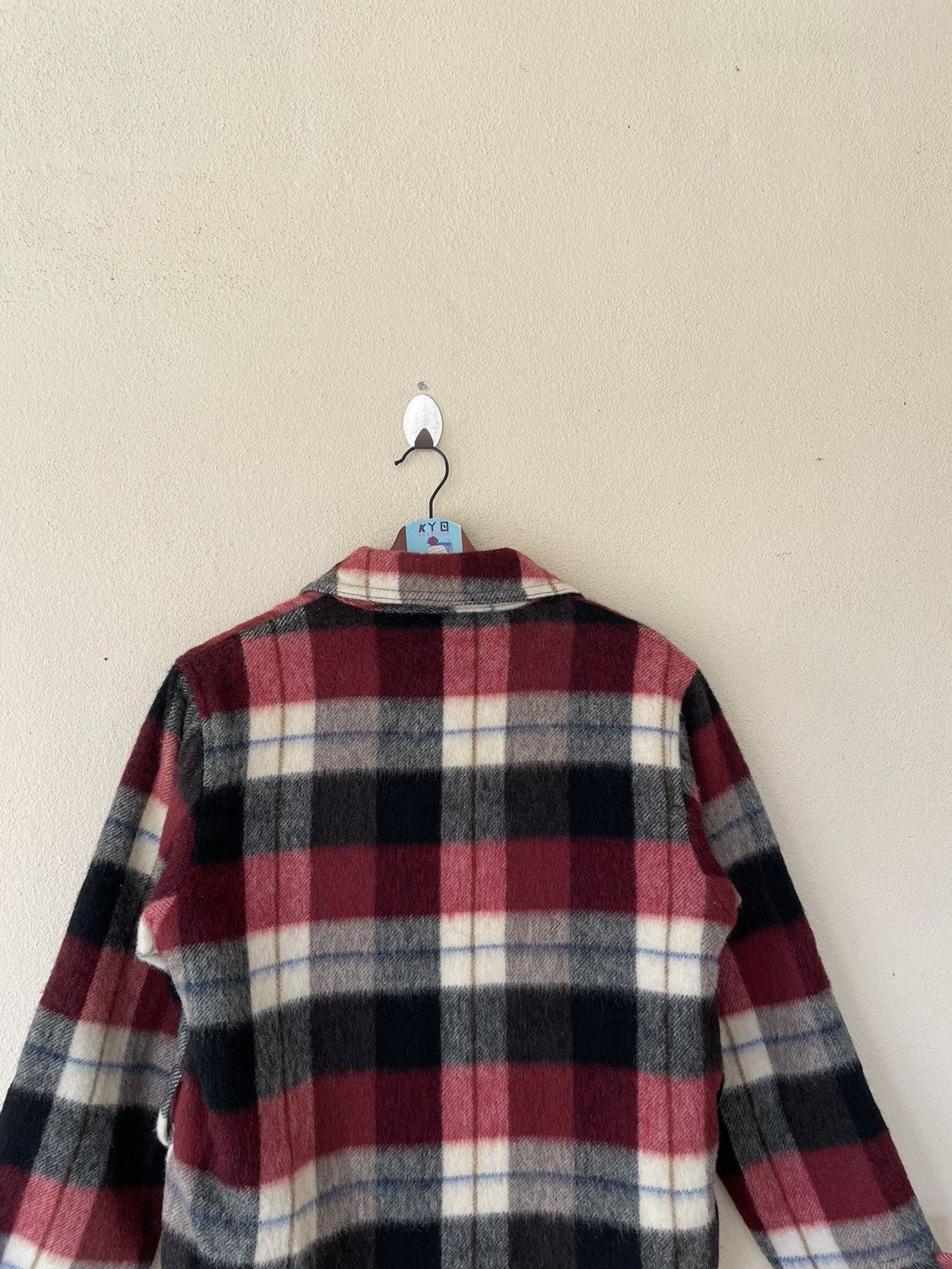 Flannel × Japanese Brand × Vintage VINTAGE THE MOZZ TARTAN SHEARLING JACKET Size US M / EU 48-50 / 2 - 6 Thumbnail