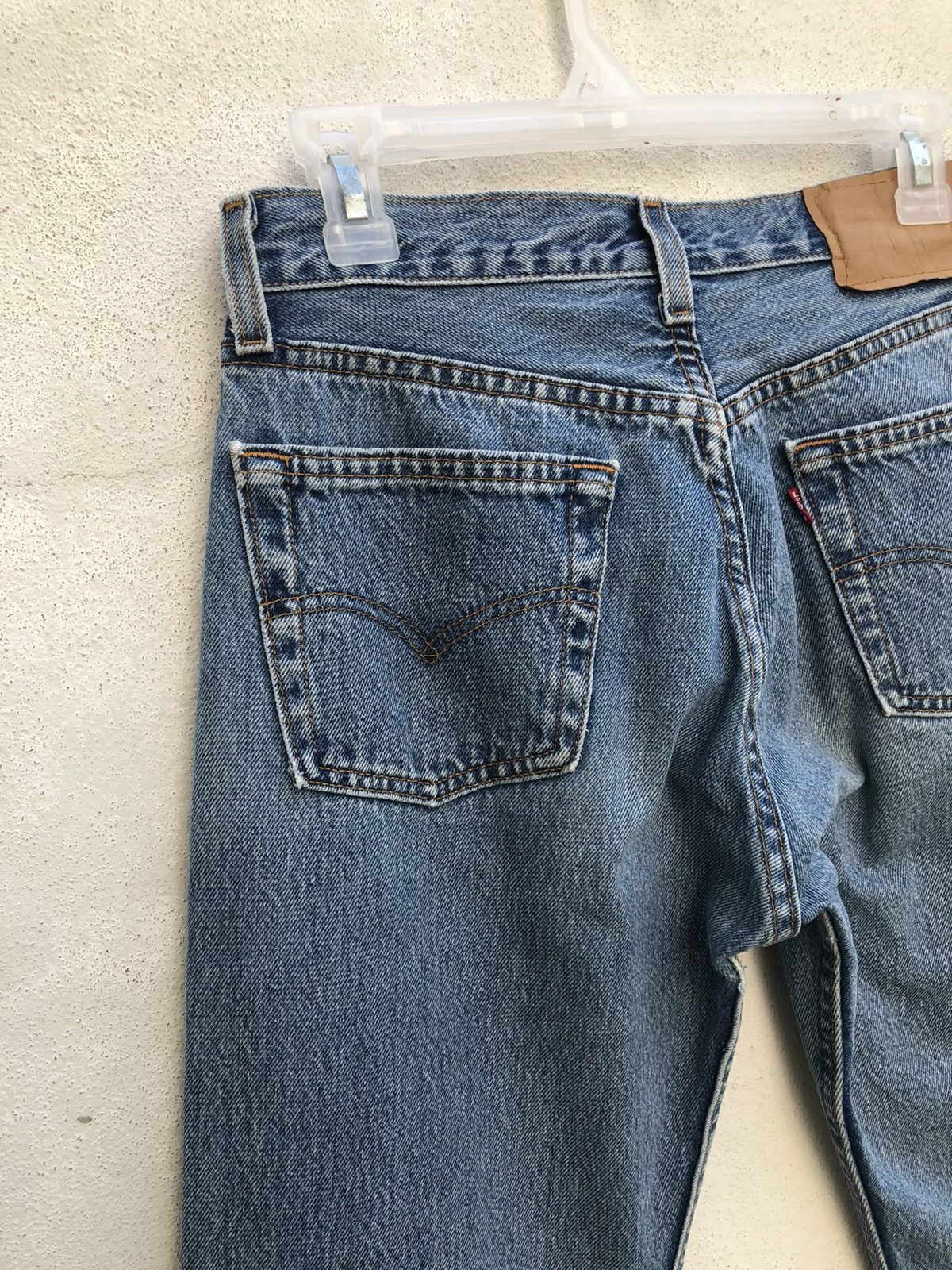 Levi's Vintage 90s Levi’s 701 Student Released Hem Denim Jeans Size US 29 - 11 Thumbnail